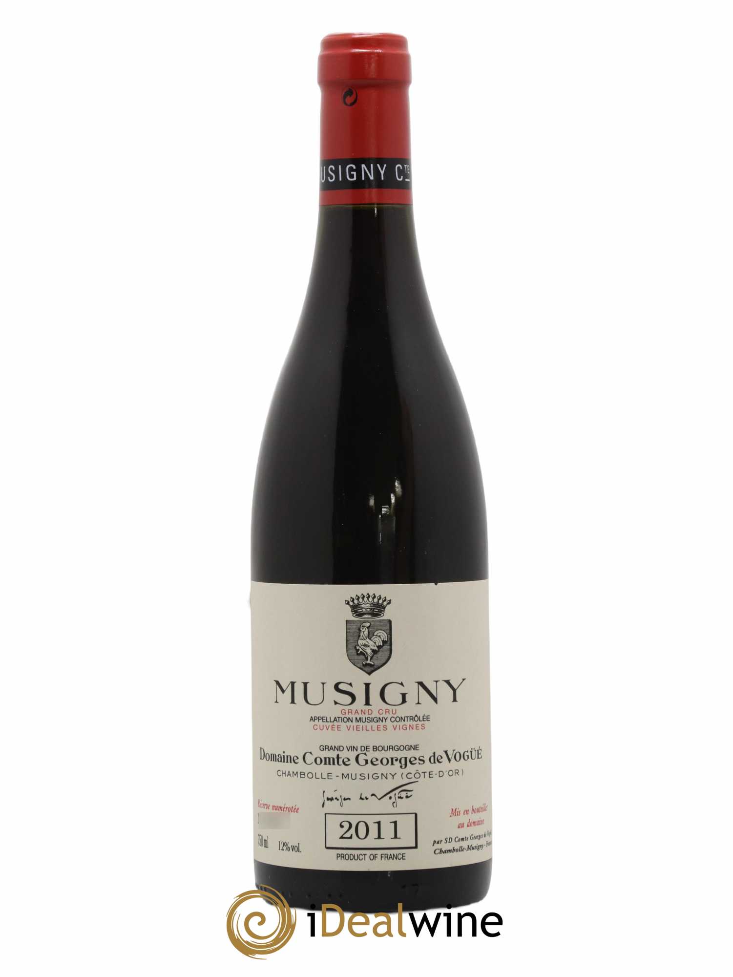 Musigny Grand Cru Cuvée Vieilles Vignes Comte Georges de Vogüé 2011 - Lot de 1 bouteille - 0