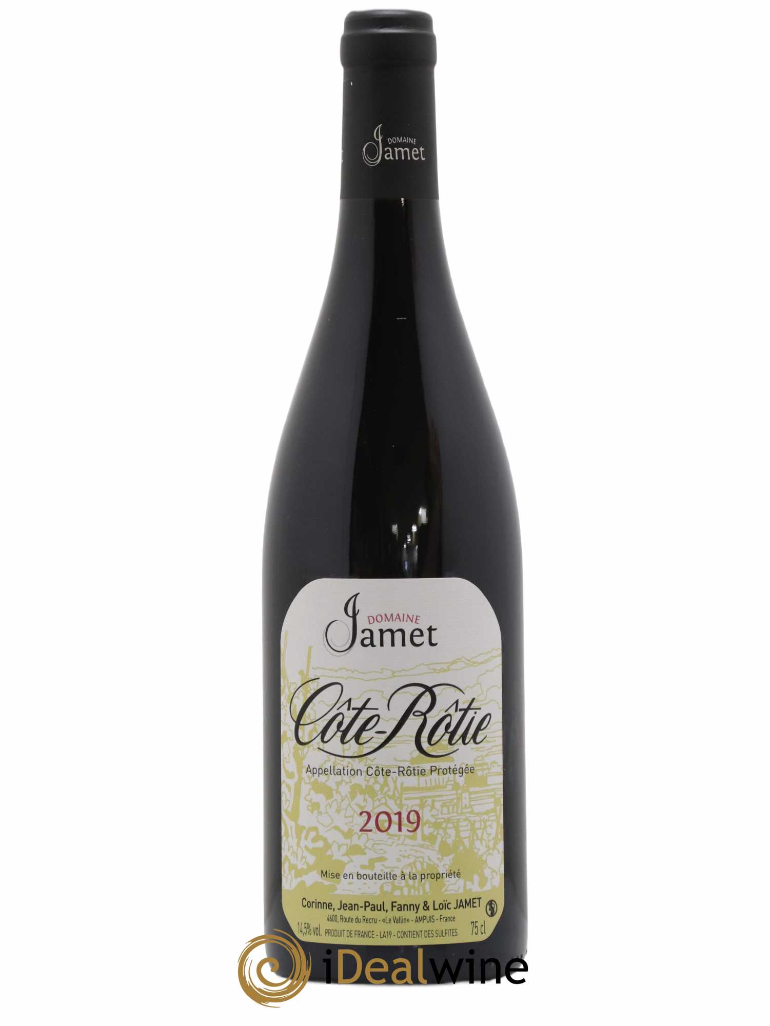 Côte-Rôtie Jamet (Domaine) 2019 - Lot de 1 bouteille - 0