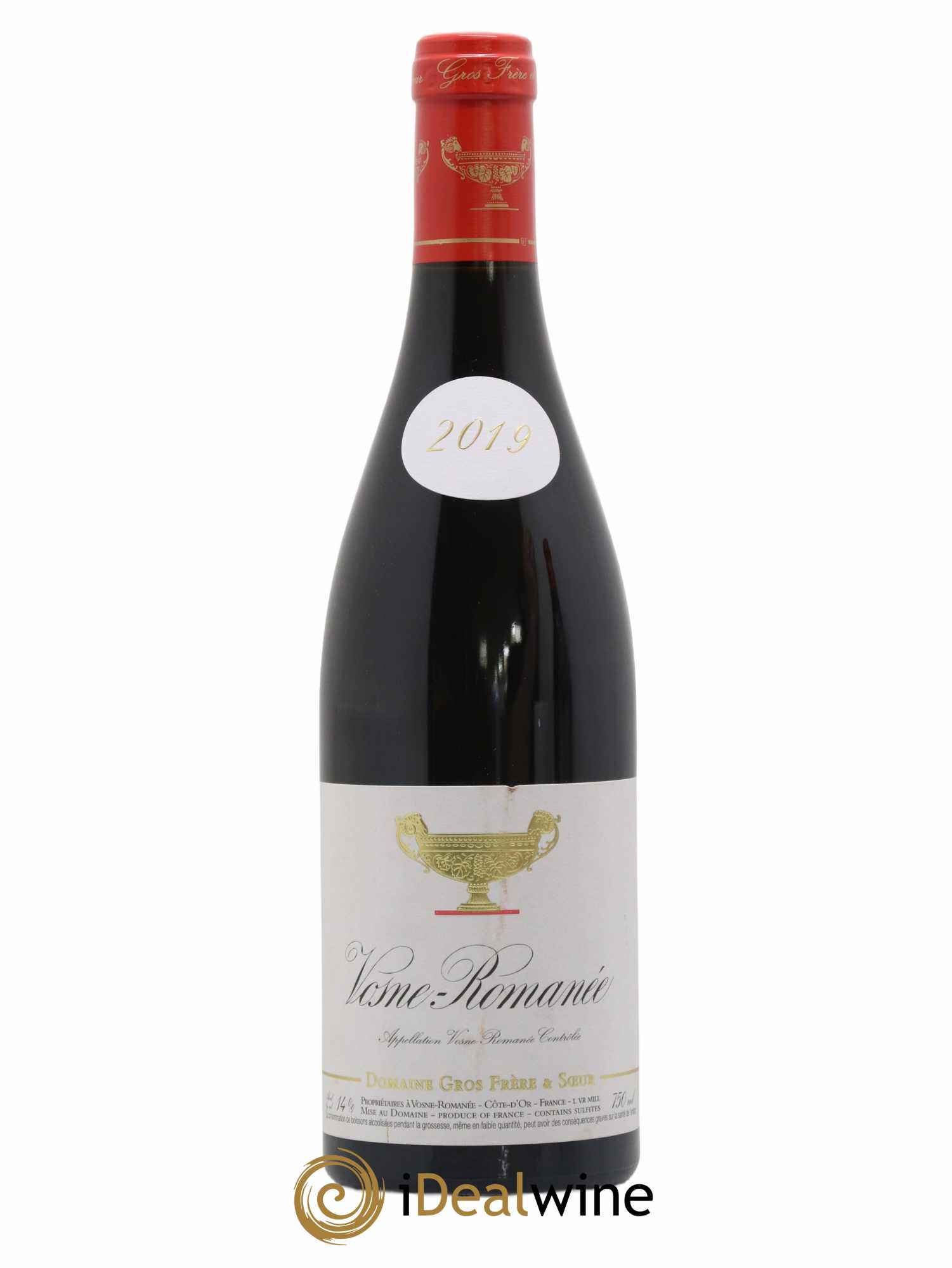 Vosne-Romanée Gros Frère & Soeur 2019 - Lot de 1 bouteille - 0