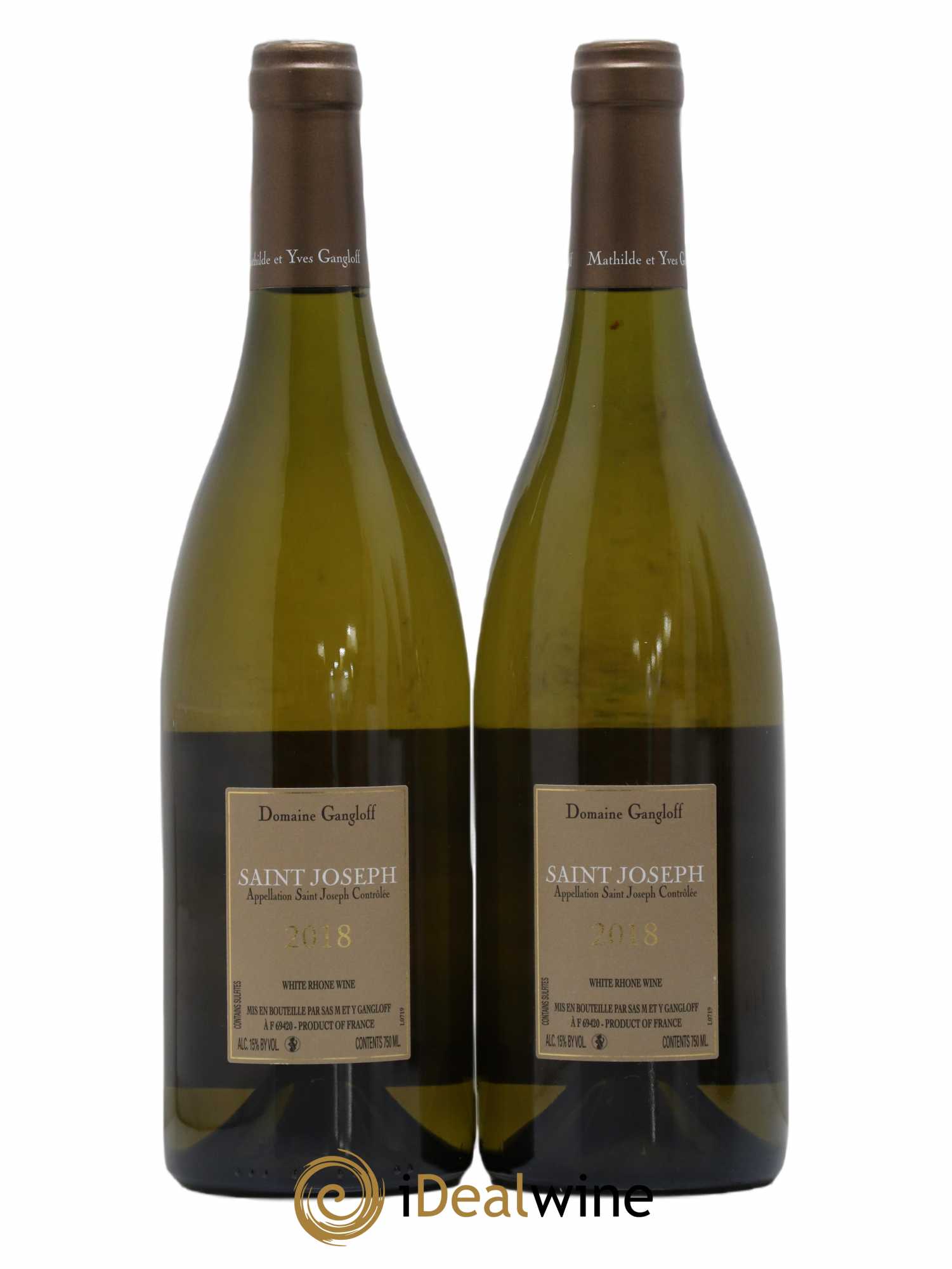 Saint-Joseph Gangloff (Domaine) 2018 - Lot de 2 bouteilles - 1