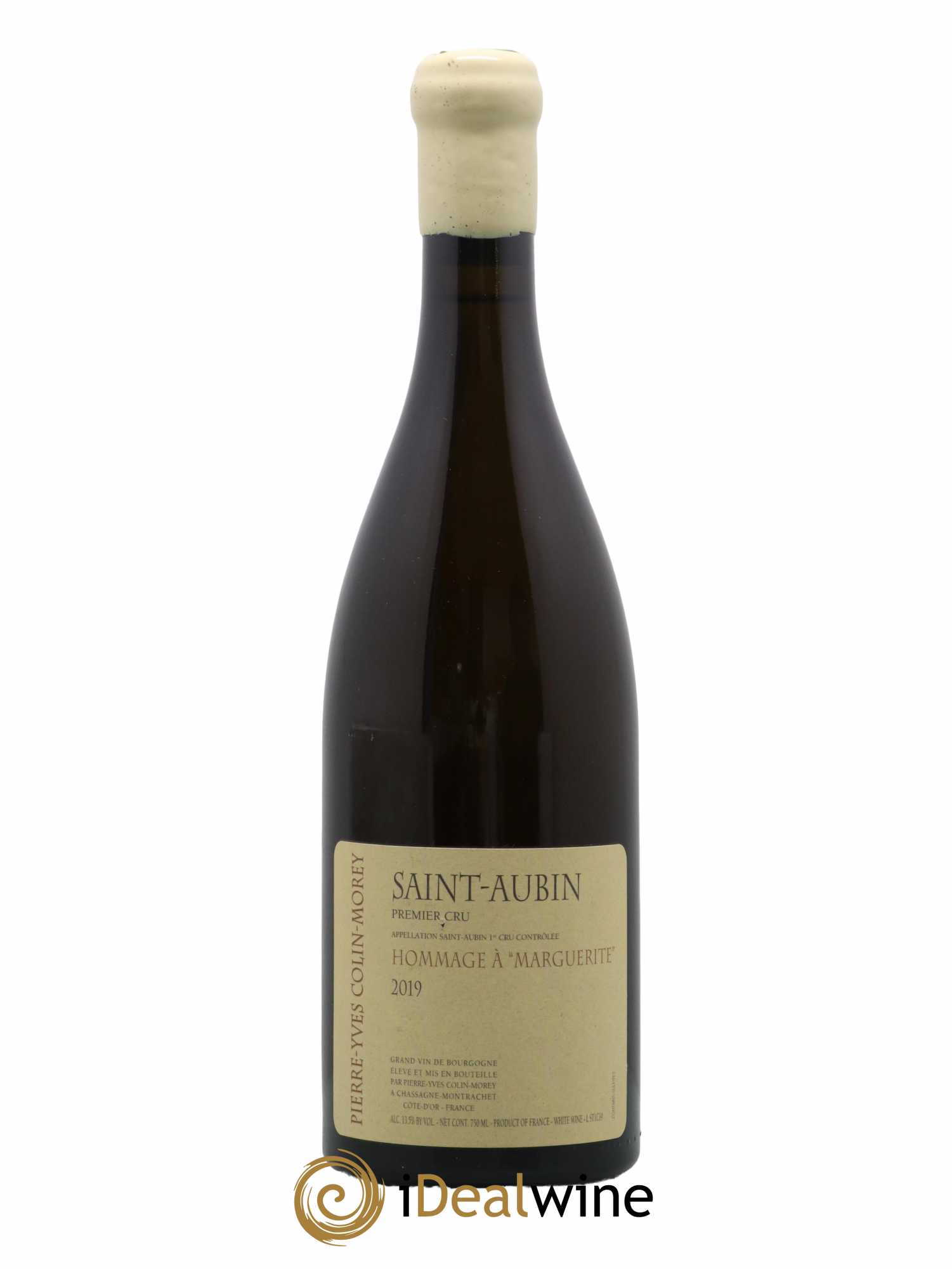 Saint-Aubin 1er Cru Hommage à Marguerite Pierre-Yves Colin Morey 2019 - Lot de 1 bouteille - 0