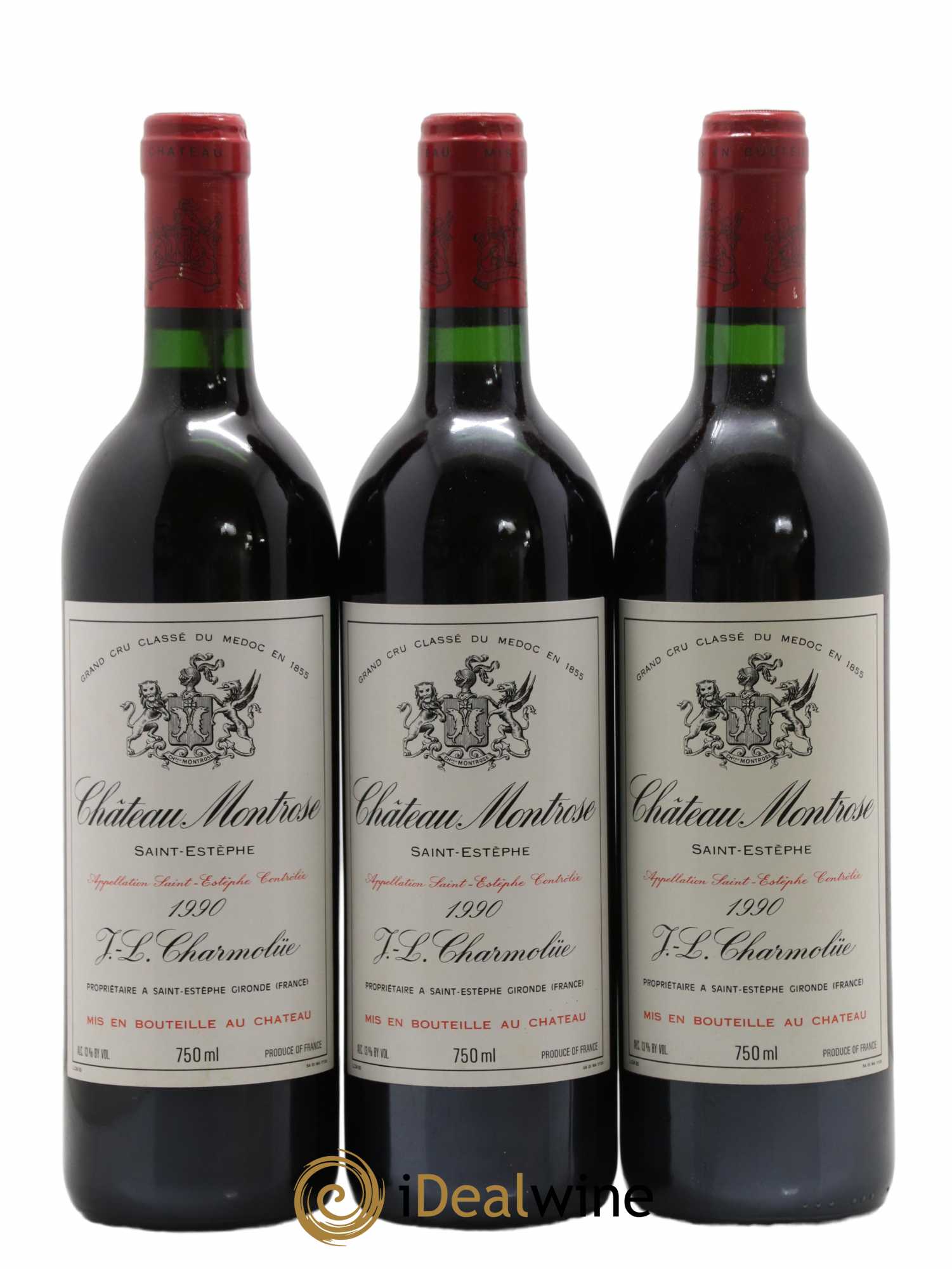 Château Montrose 2ème Grand Cru Classé 1990 - Lot de 12 bouteilles - 2