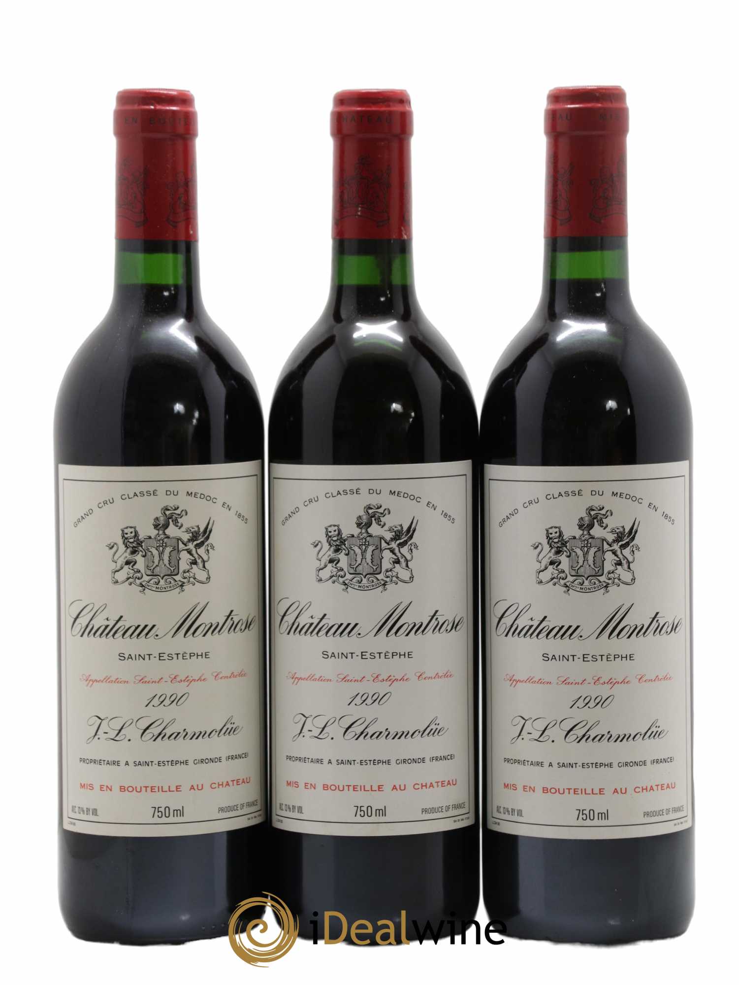 Château Montrose 2ème Grand Cru Classé 1990 - Lot de 12 bouteilles - 3
