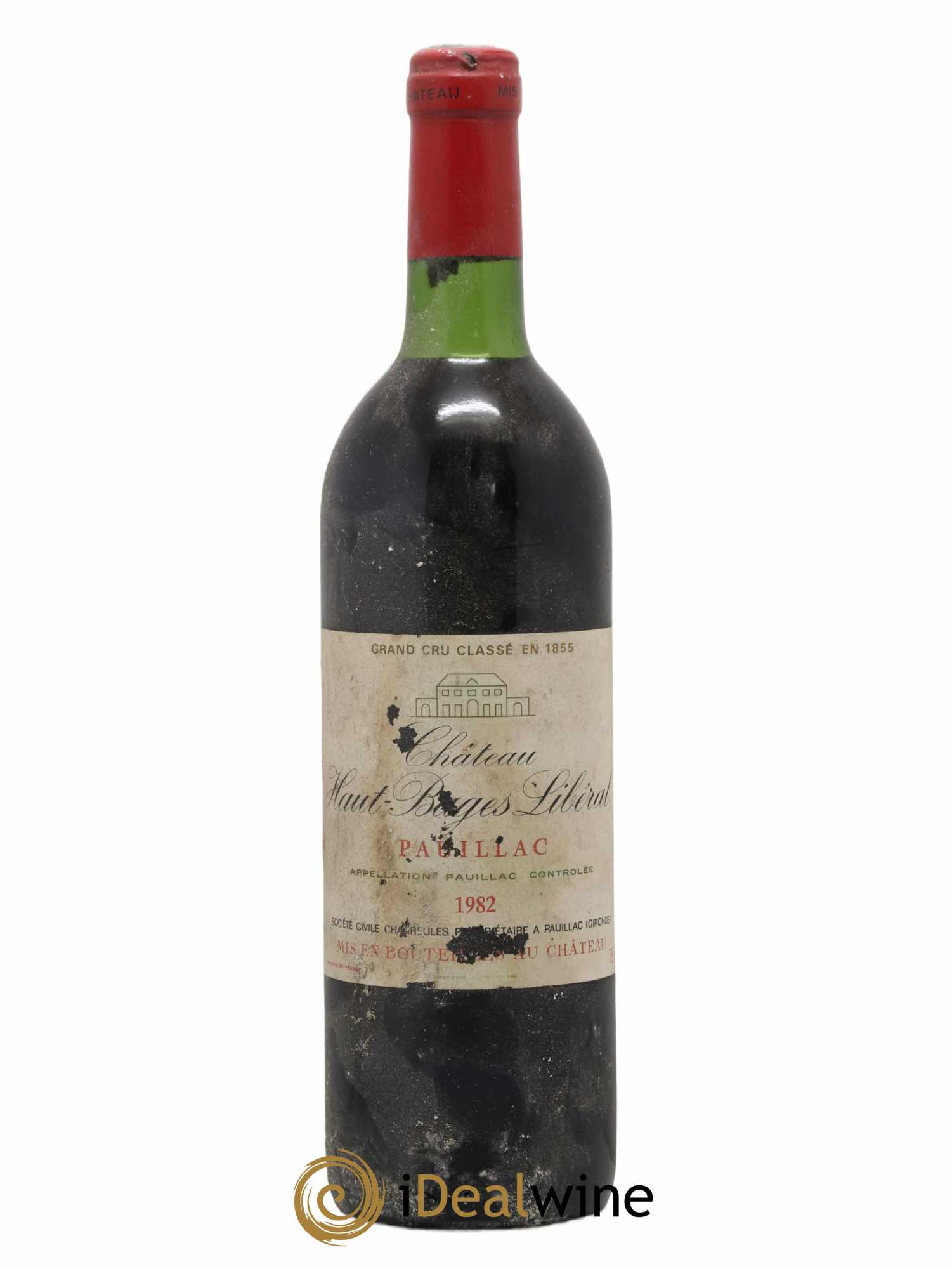Château Haut Bages Libéral 5ème Grand Cru Classé 1982 - Lot de 1 bouteille - 0