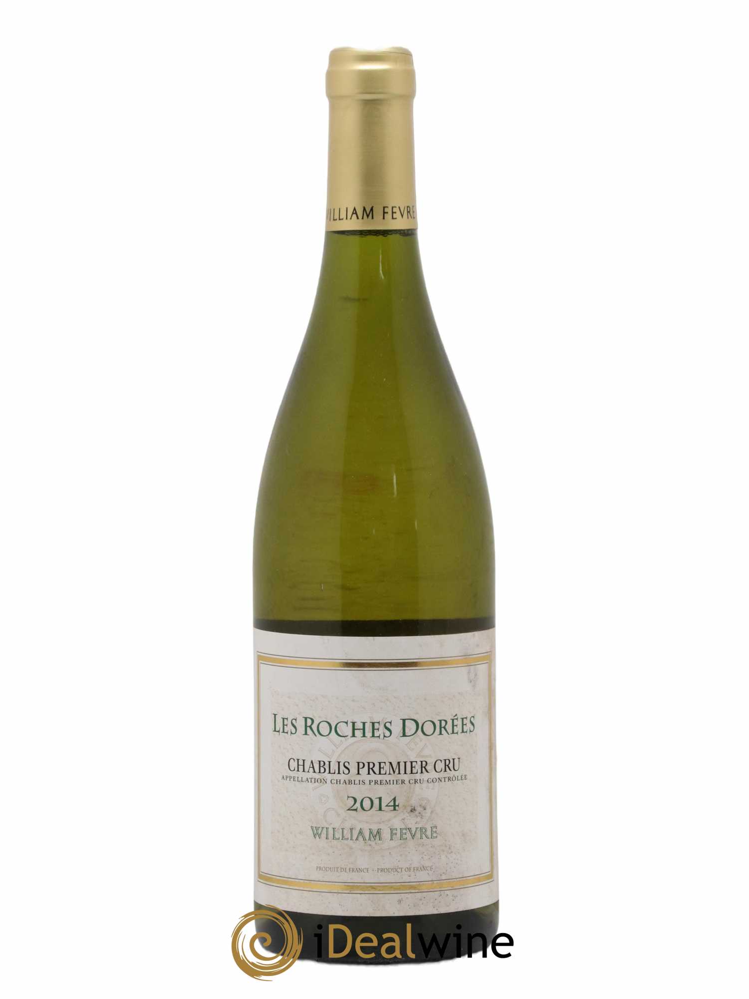 Chablis 1er Cru Les Roches Dorees William Fevre 2014 - Lot de 1 bouteille - 0