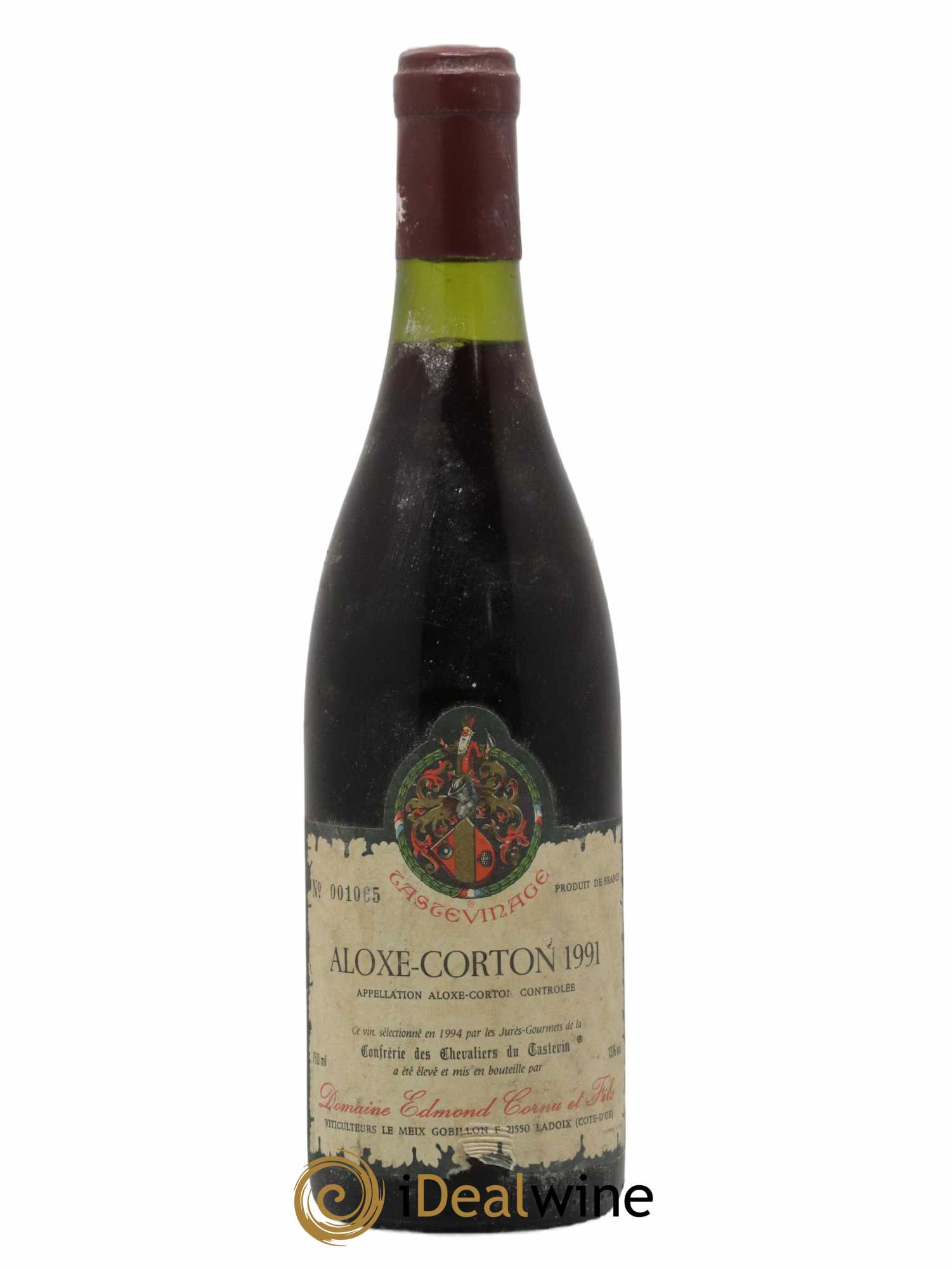 Aloxe-Corton Edmond Cornu Et Fils 1991 - Lot de 1 bouteille - 0