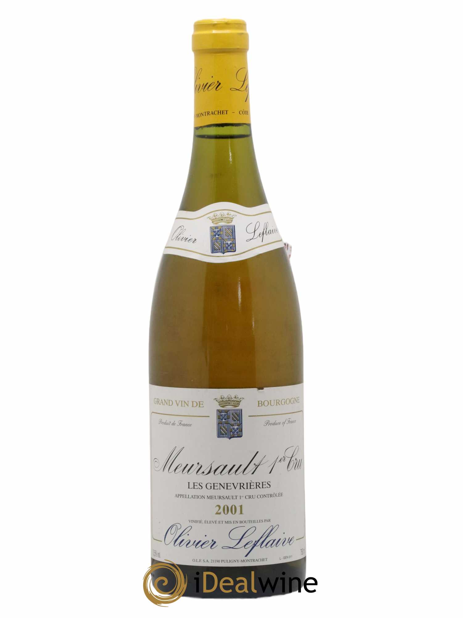 Meursault 1er Cru Les Genevrieres Olivier Leflaive 2001 - Lot de 1 bouteille - 0