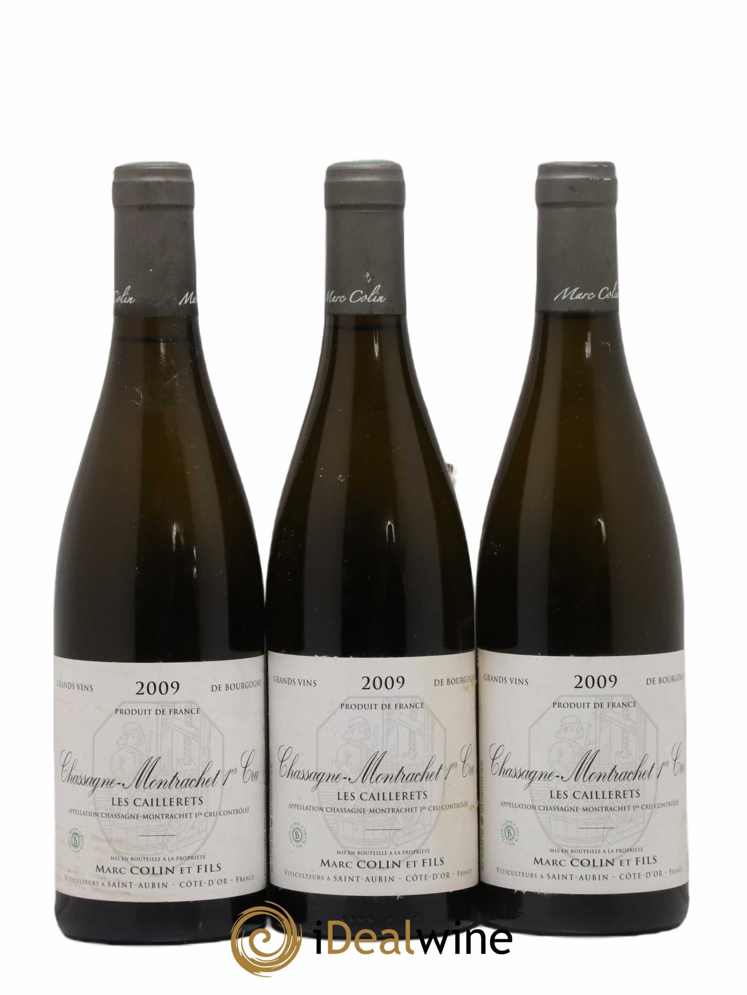 Chassagne-Montrachet 1er Cru Les Caillerets Marc Colin & Fils 2009 - Lot de 12 bouteilles - 2