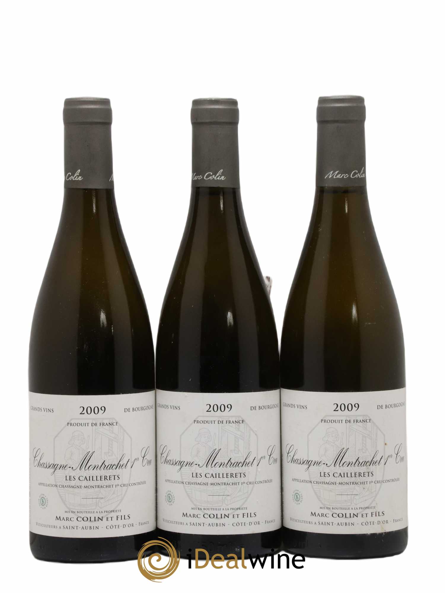 Chassagne-Montrachet 1er Cru Les Caillerets Marc Colin & Fils 2009 - Lot de 12 bouteilles - 3