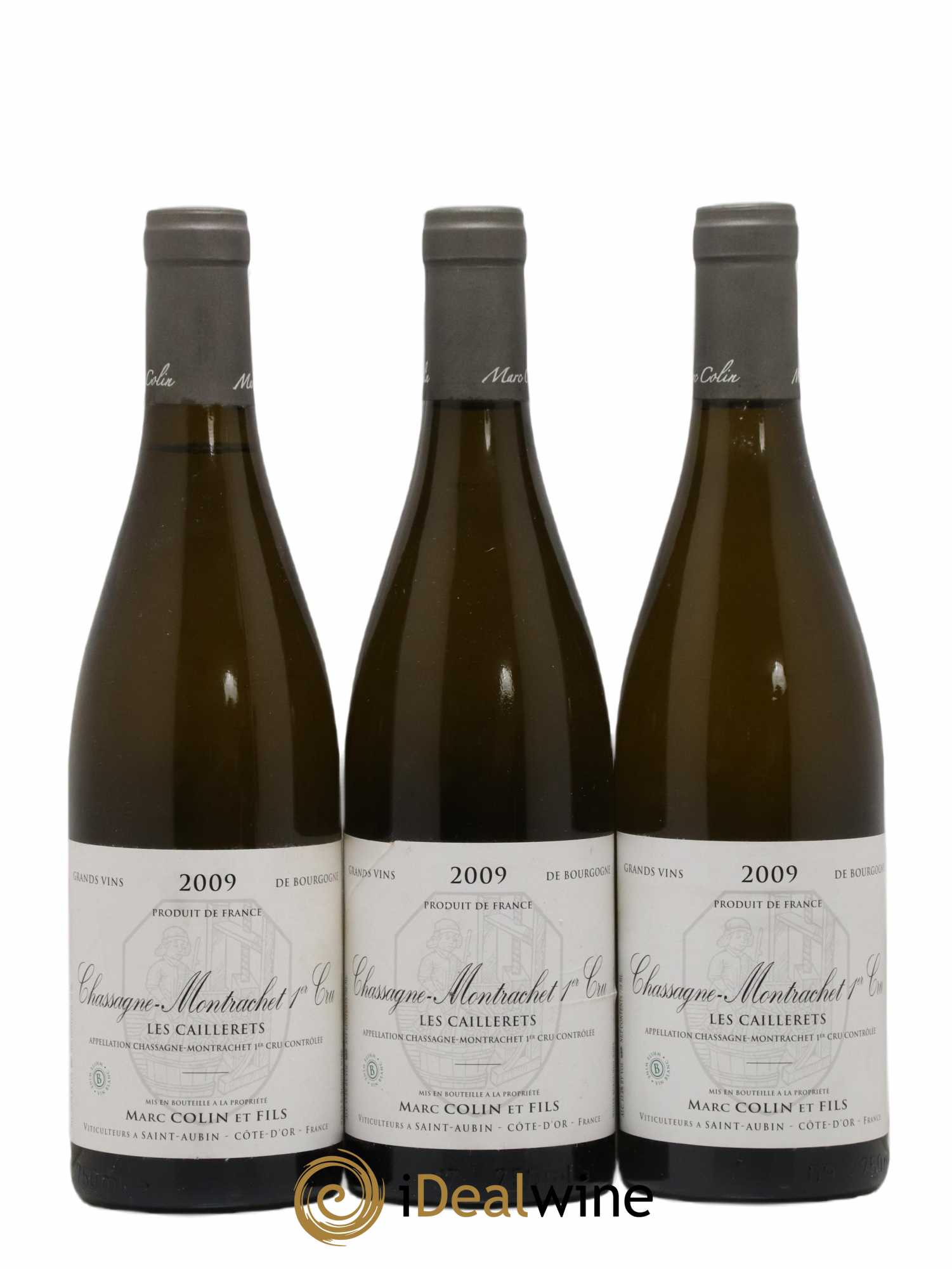 Chassagne-Montrachet 1er Cru Les Caillerets Marc Colin & Fils 2009 - Lot de 12 bouteilles - 4