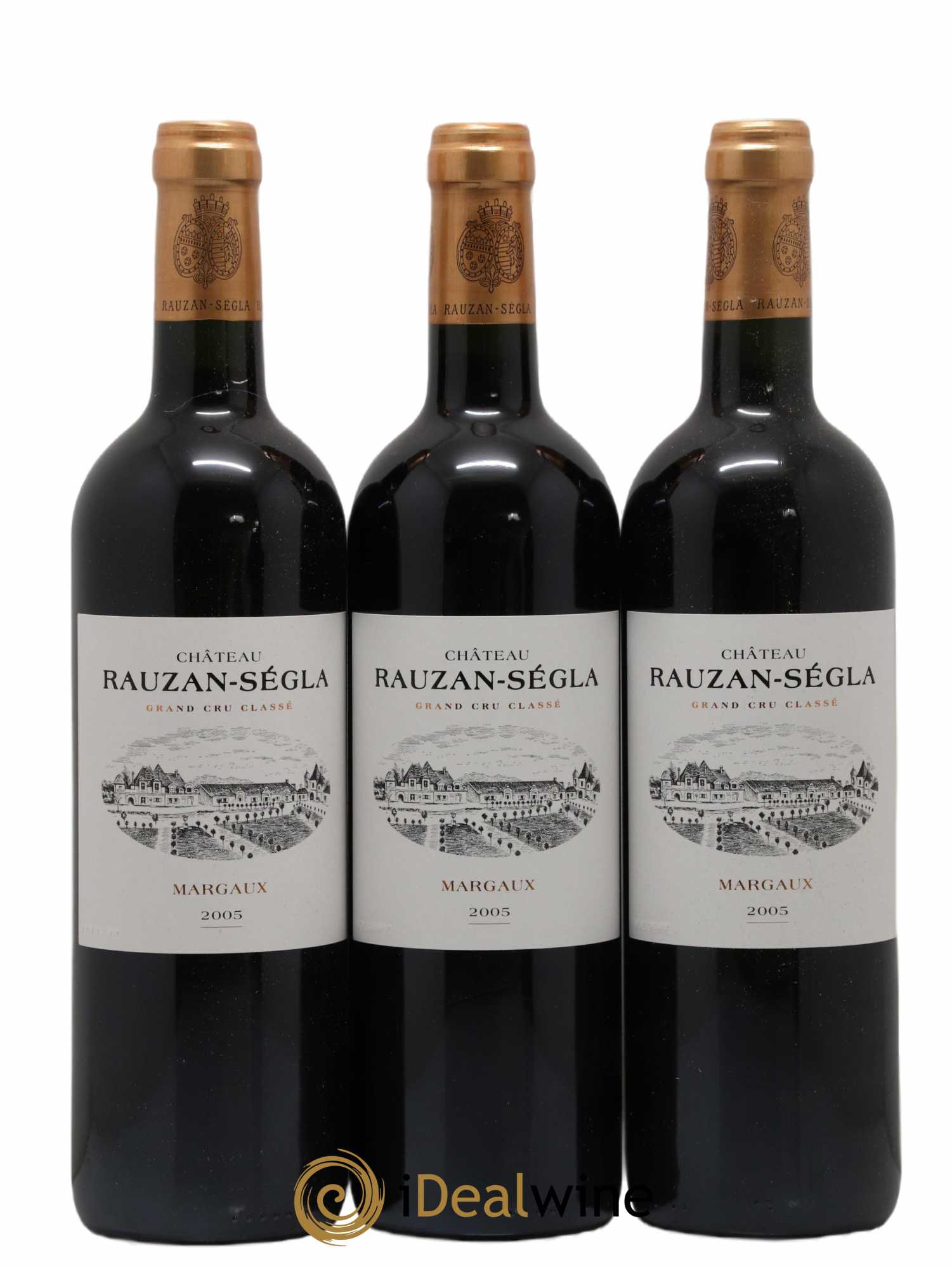 Château Rauzan Ségla Grand Cru Classé 2005 - Lot de 12 bouteilles - 1