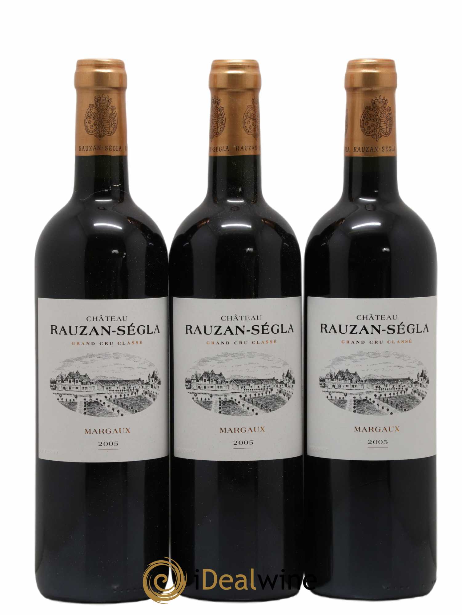 Château Rauzan Ségla Grand Cru Classé 2005 - Lot de 12 bouteilles - 2