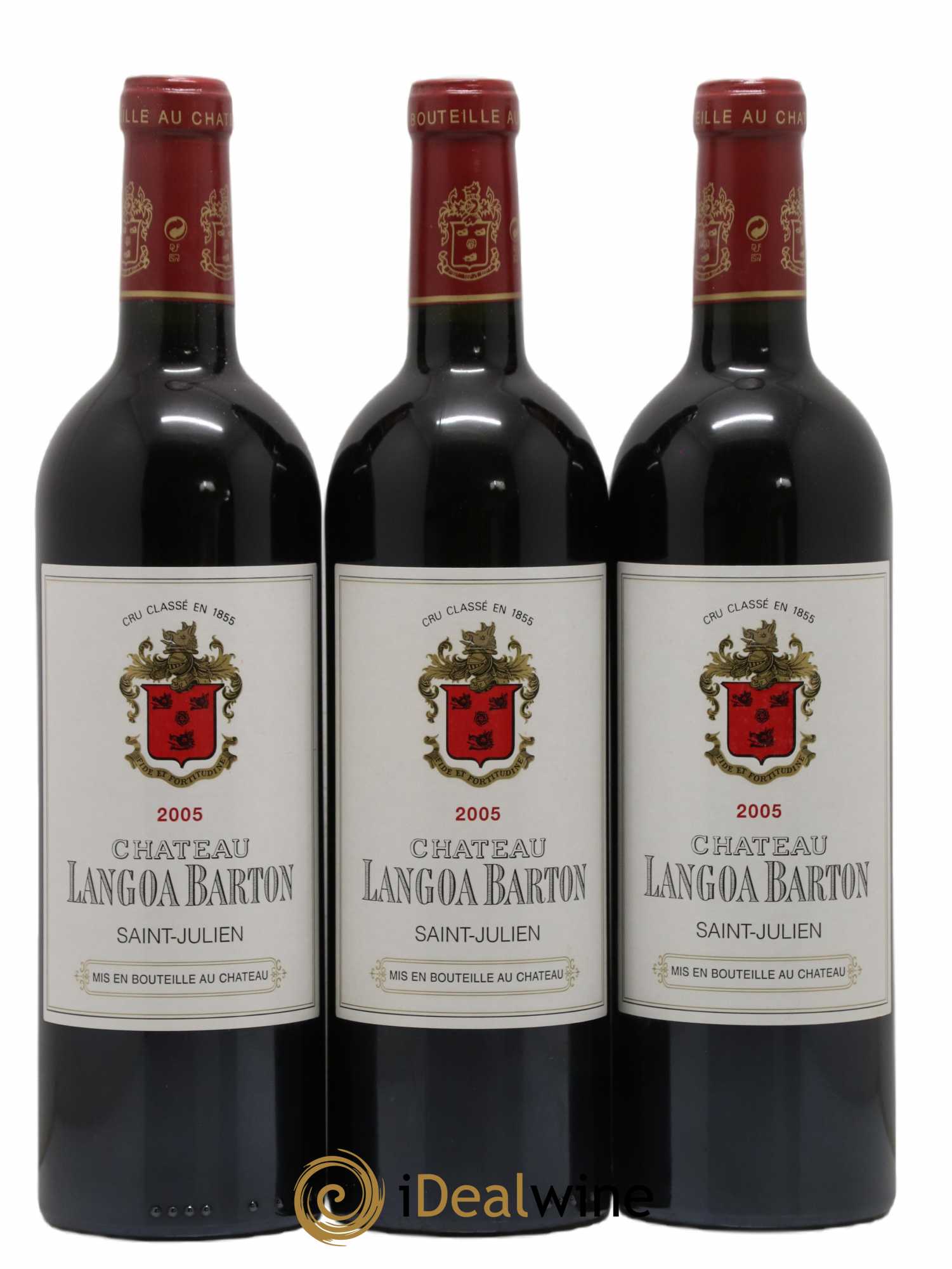 Château Langoa Barton 3ème Grand Cru Classé 2005 - Lot de 12 bouteilles - 2