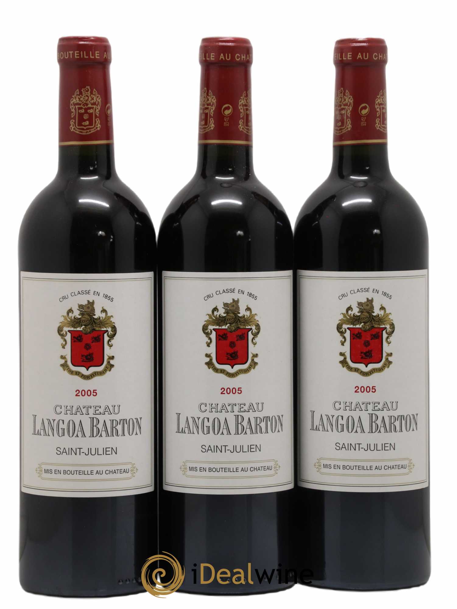 Château Langoa Barton 3ème Grand Cru Classé 2005 - Lot de 12 bouteilles - 3