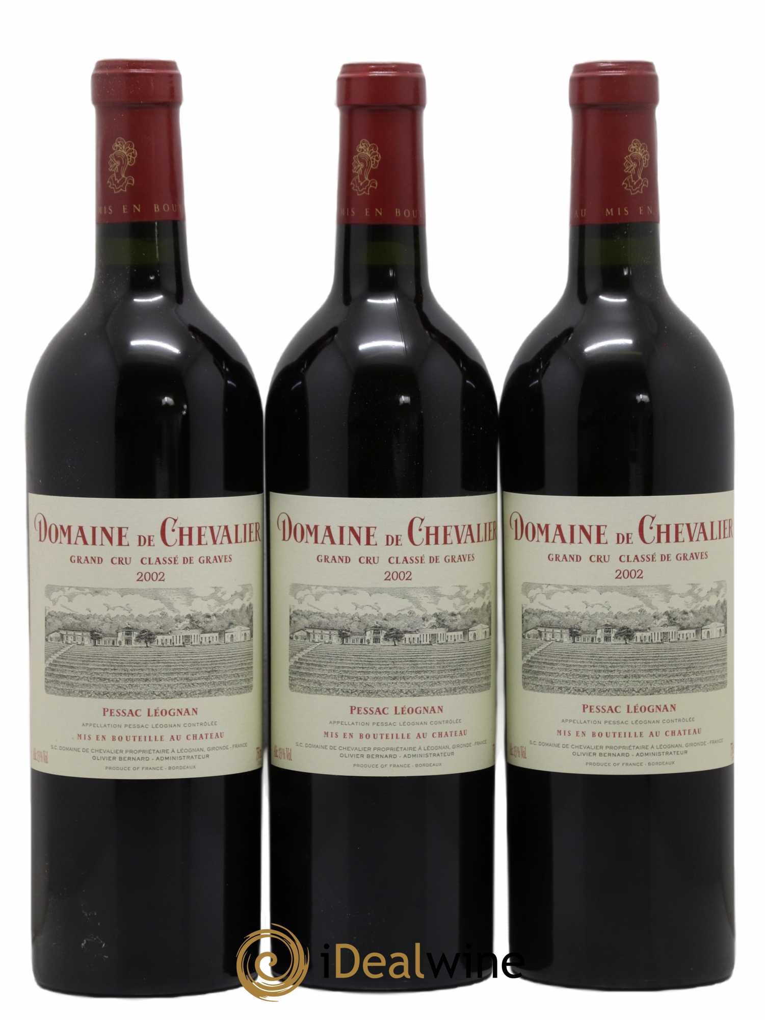 Domaine de Chevalier Cru Classé de Graves 2002 - Lot de 12 bouteilles - 2