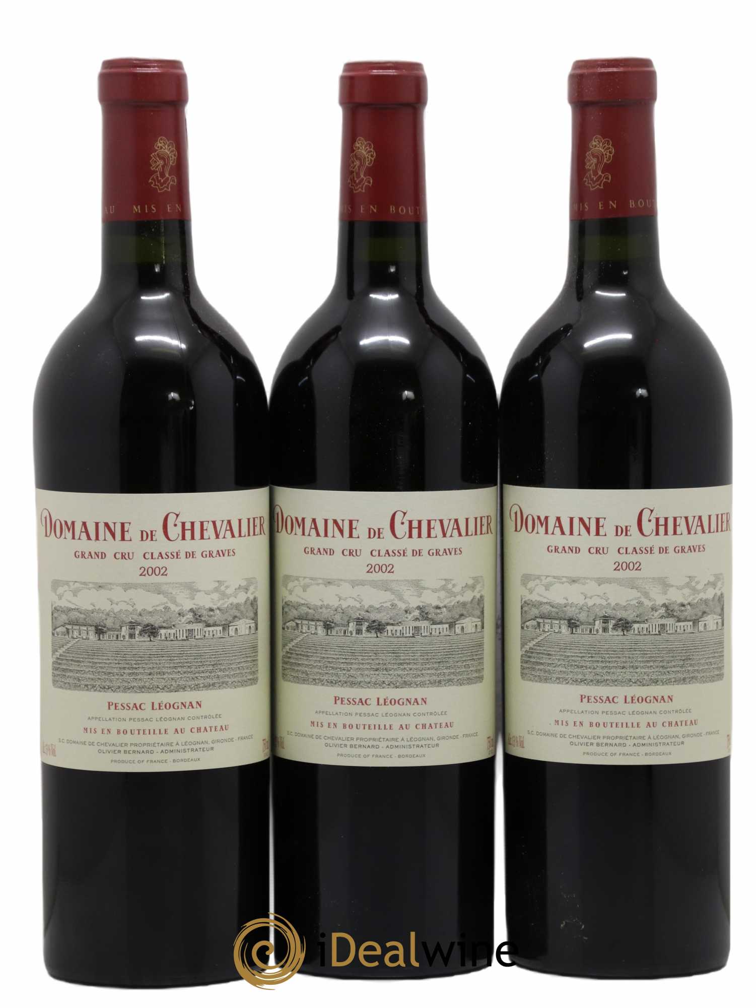 Domaine de Chevalier Cru Classé de Graves 2002 - Lot de 12 bouteilles - 3