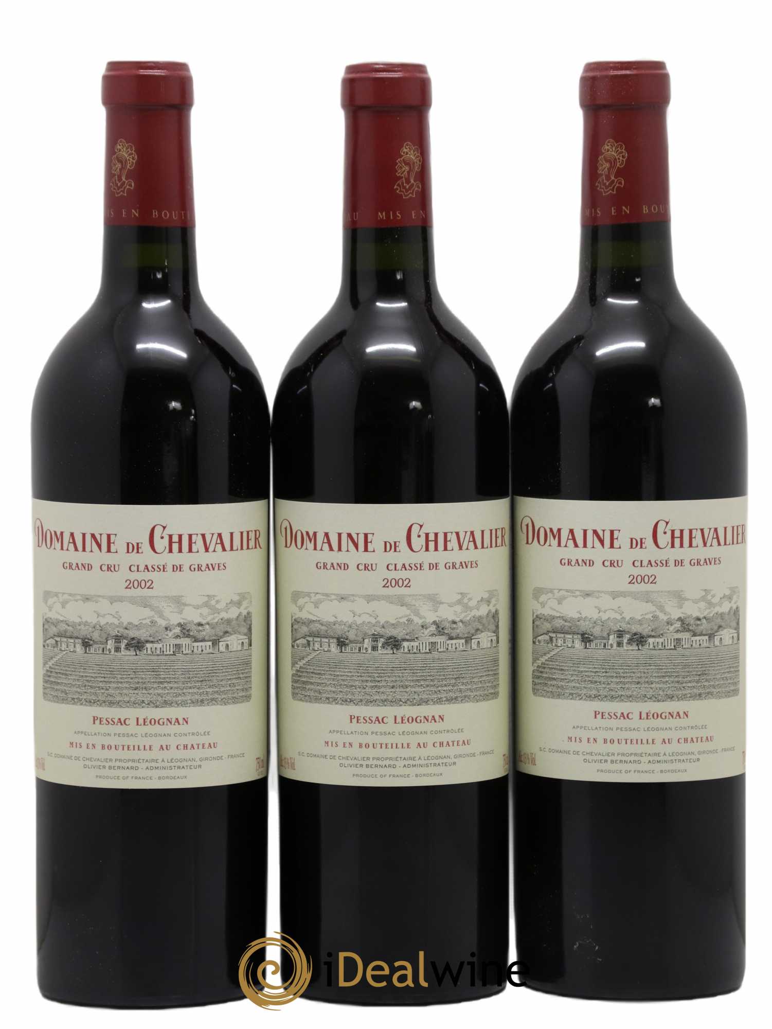 Domaine de Chevalier Cru Classé de Graves 2002 - Lot de 12 bouteilles - 4
