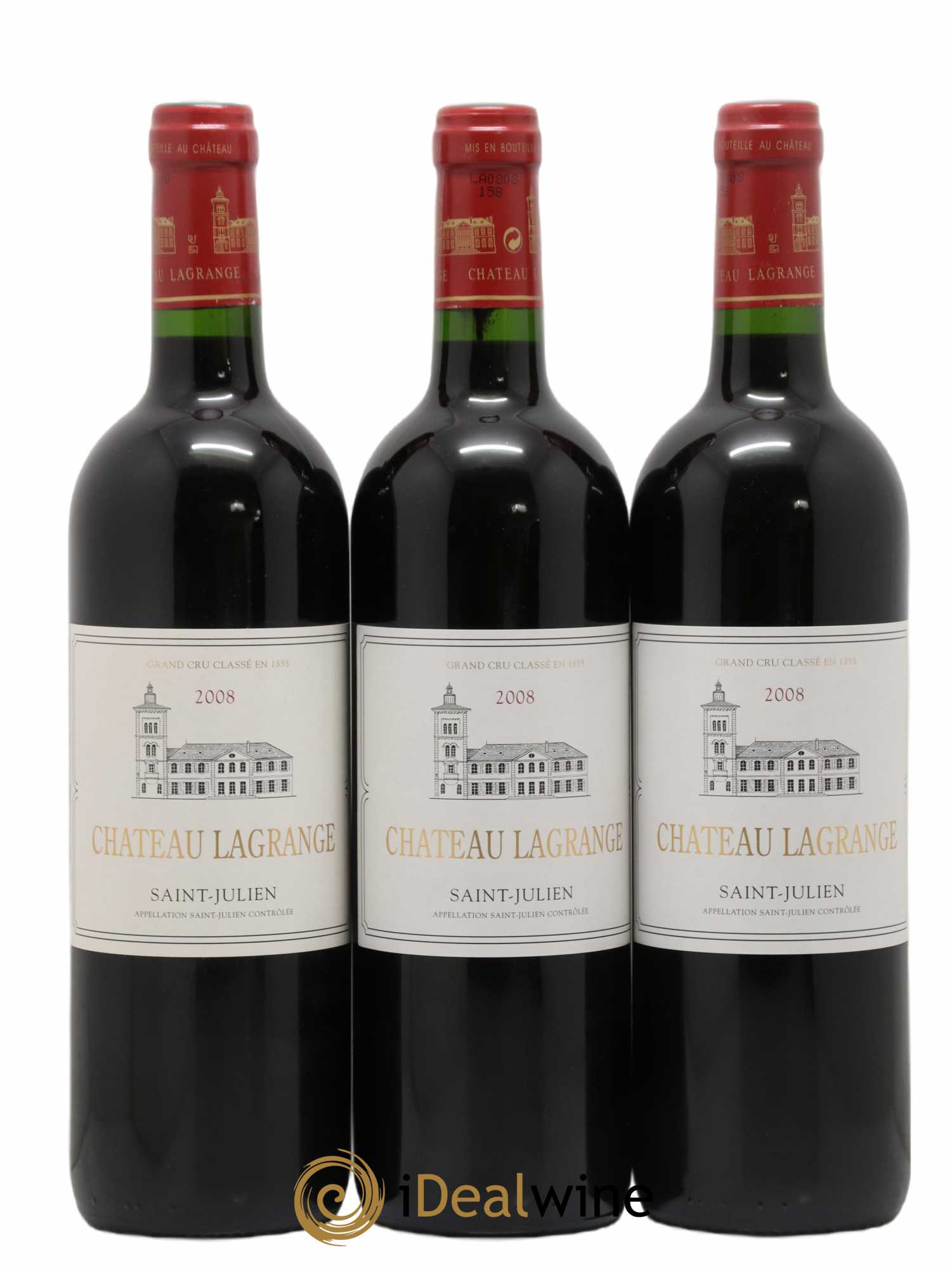 Château Lagrange 3ème Grand Cru Classé 2008 - Lot de 12 bouteilles - 3
