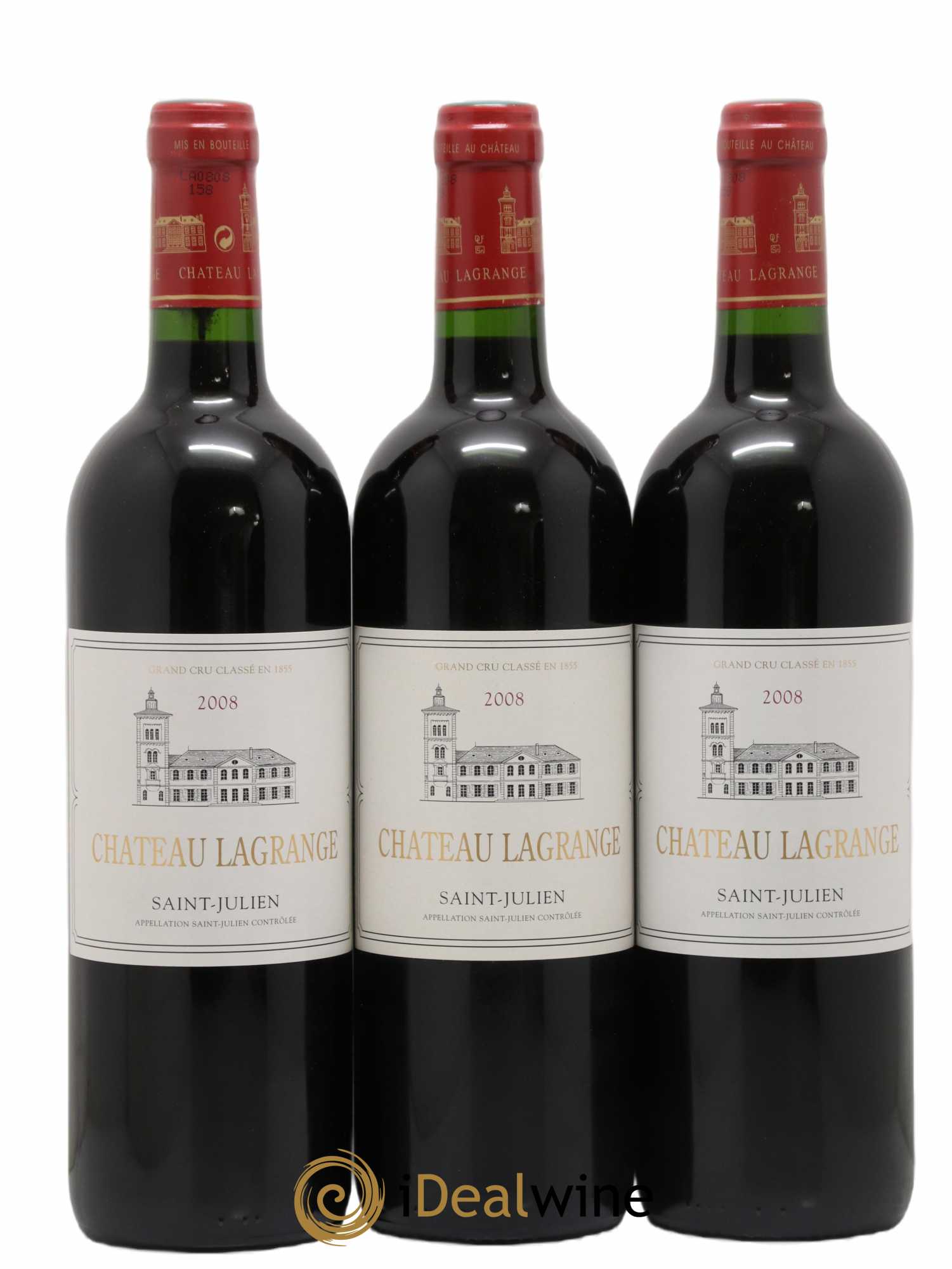 Château Lagrange 3ème Grand Cru Classé 2008 - Lot de 12 bouteilles - 4