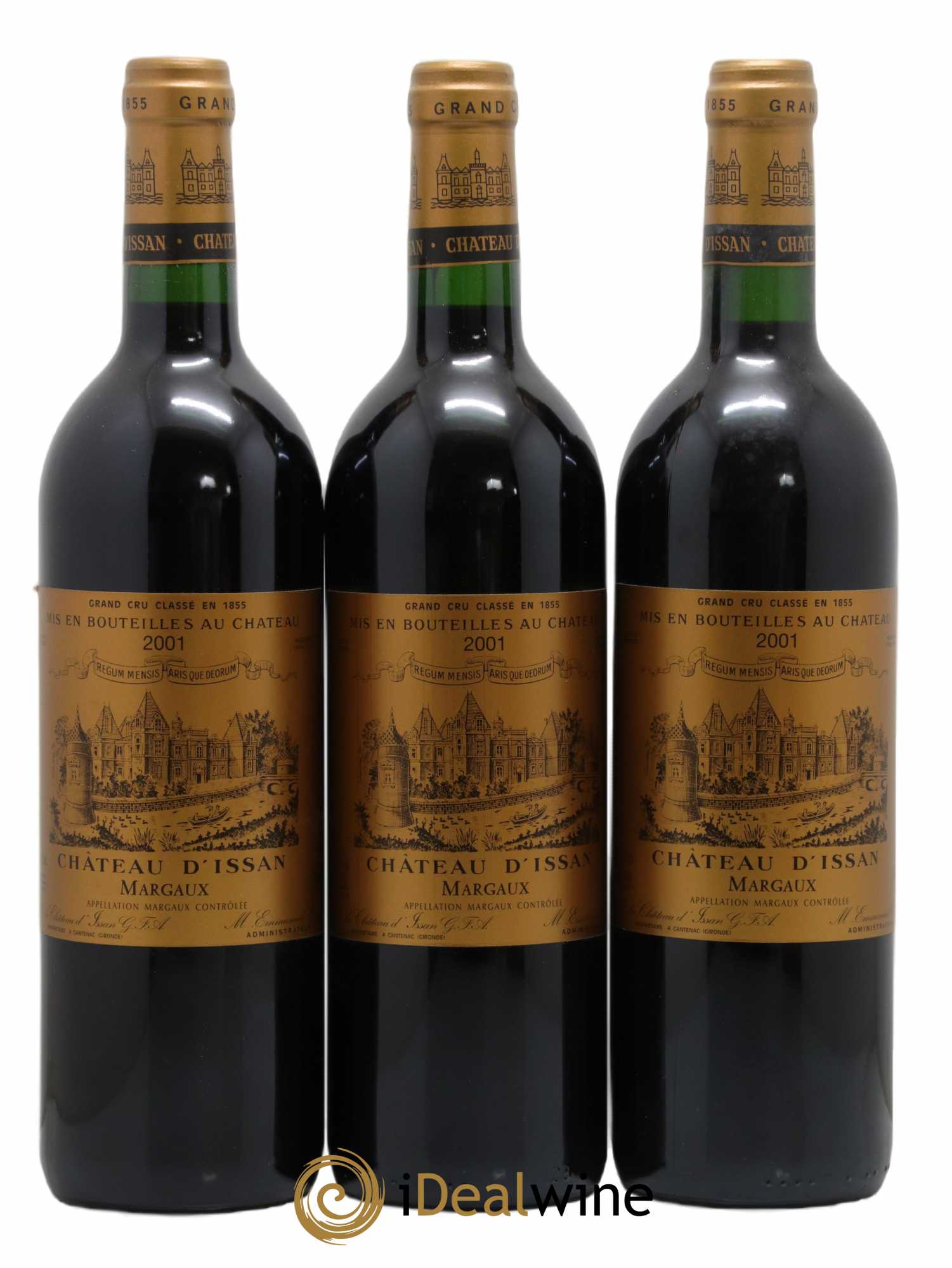 Château d'Issan 3ème Grand Cru Classé 2001 - Lot de 12 bouteilles - 3