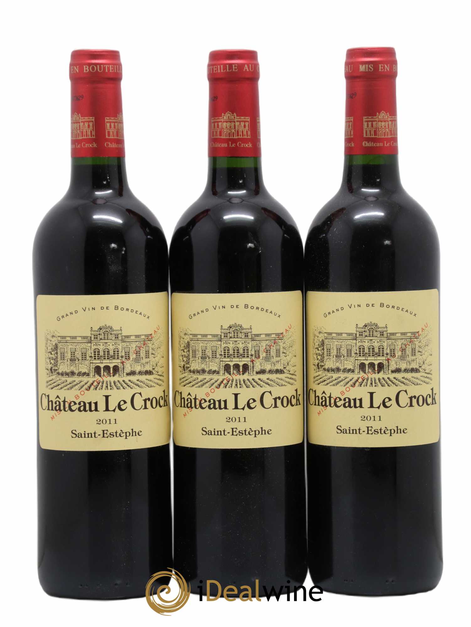 Château le Crock Cru Bourgeois 2011 - Lot de 6 bouteilles - 2