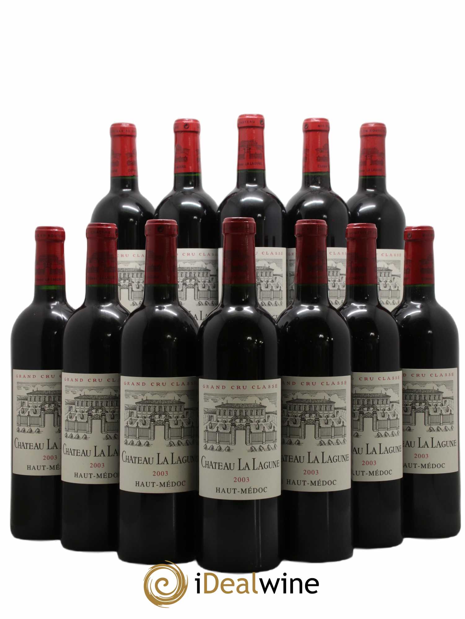 Château la Lagune 3ème Grand Cru Classé 2003 - Lot de 12 bouteilles - 0