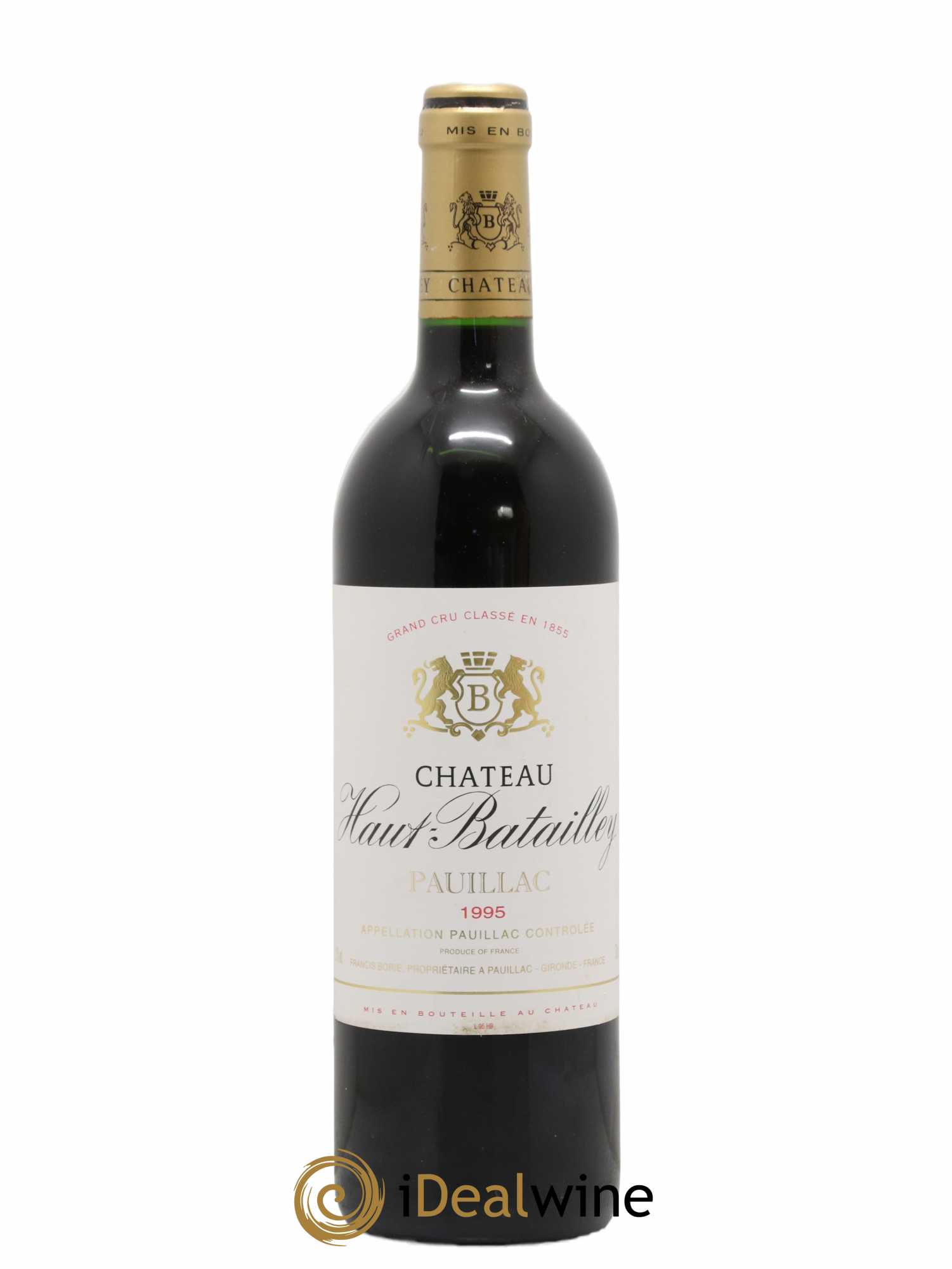 Château Haut Batailley 5ème Grand Cru Classé 1995 - Lot de 1 bouteille - 0