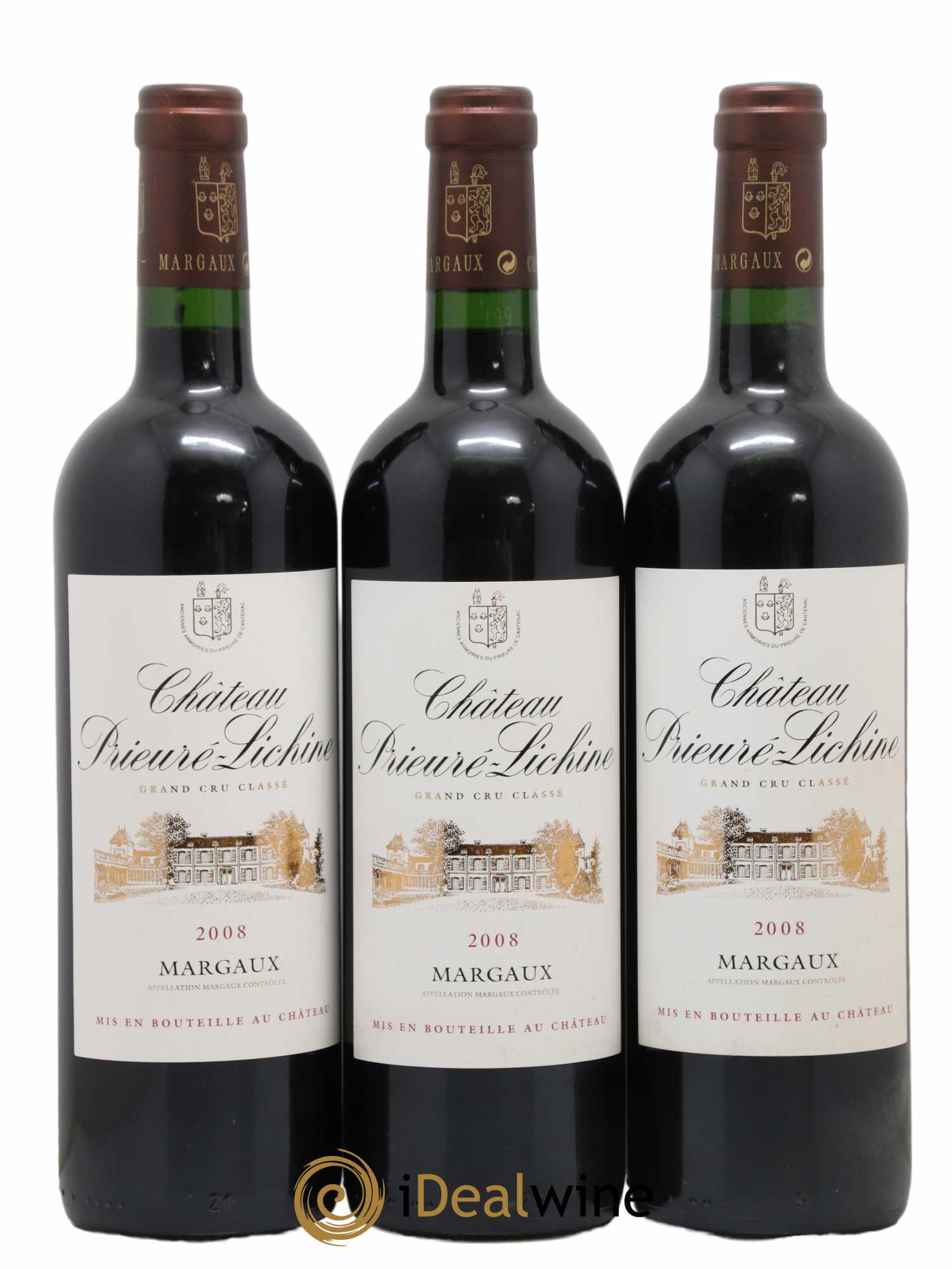 Château Prieuré Lichine 4ème Grand Cru Classé 2008 - Lot de 12 bouteilles - 3