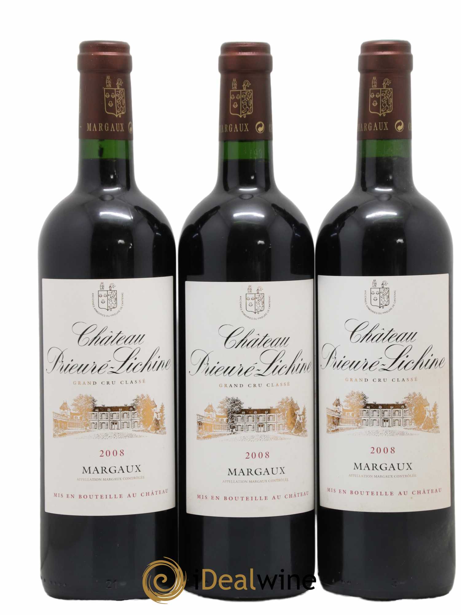 Château Prieuré Lichine 4ème Grand Cru Classé 2008 - Lot de 12 bouteilles - 4