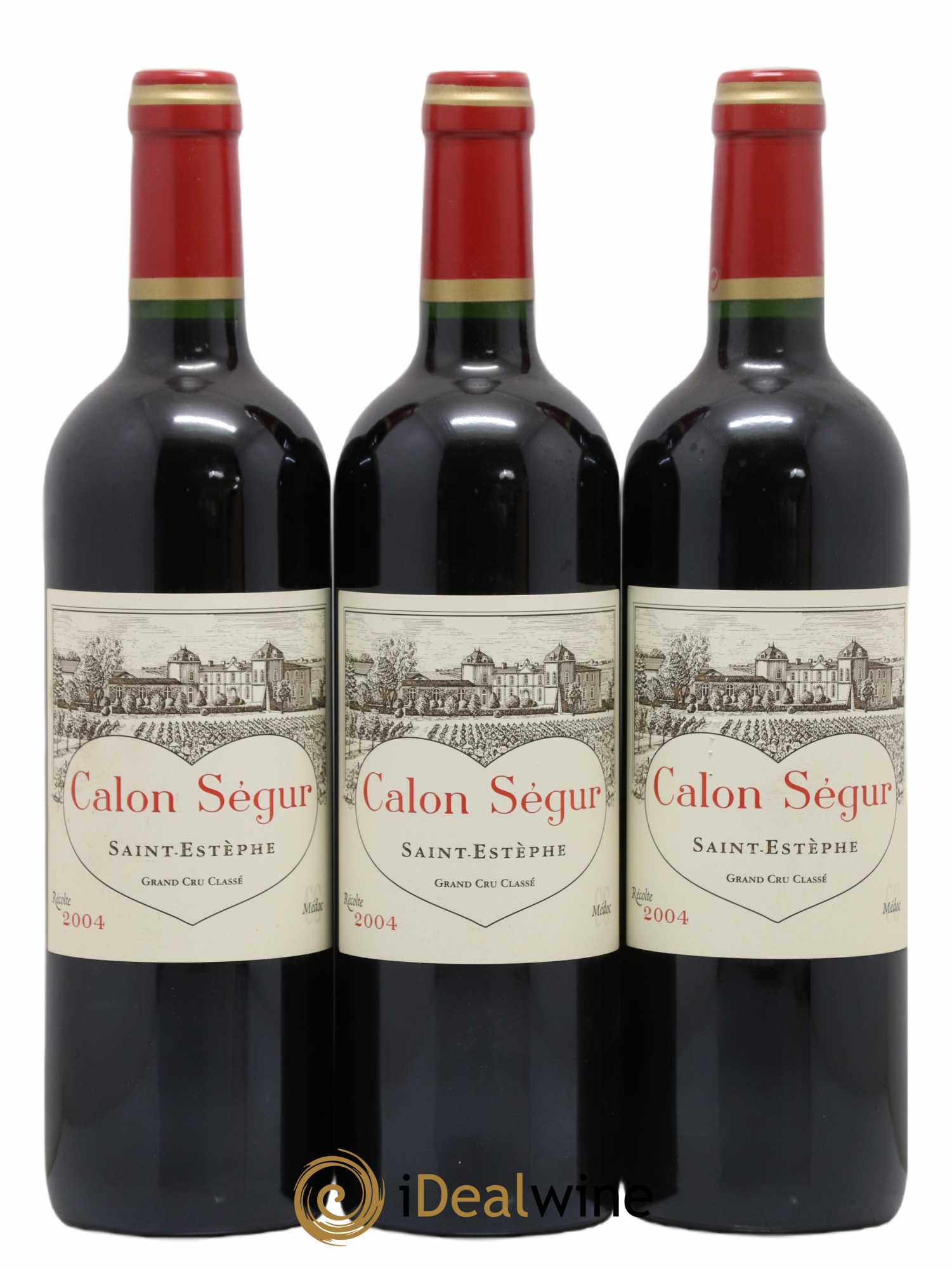 Château Calon Ségur 3ème Grand Cru Classé 2004 - Lot de 12 bouteilles - 4
