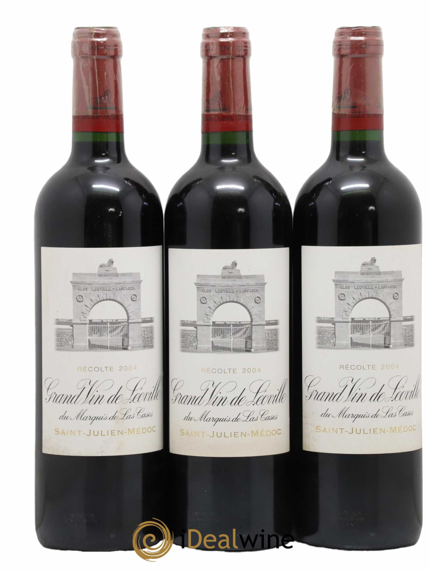 Château Léoville Las Cases 2ème Grand Cru Classé 2004 - Lot de 12 bouteilles - 3