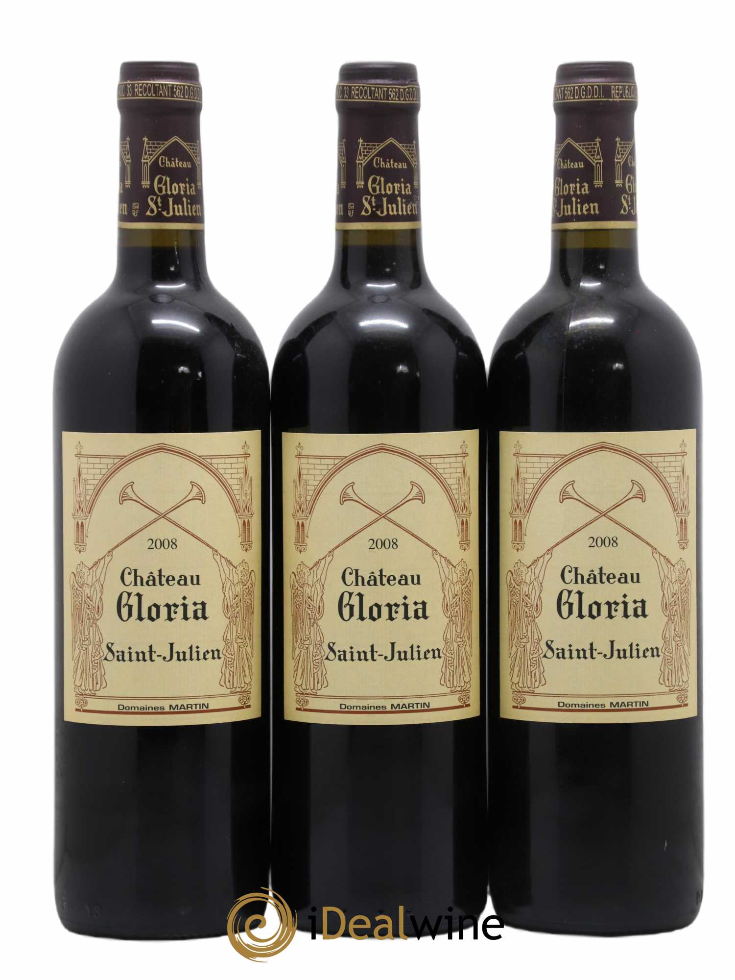 Château Gloria 2008 - Lot de 12 bouteilles - 3