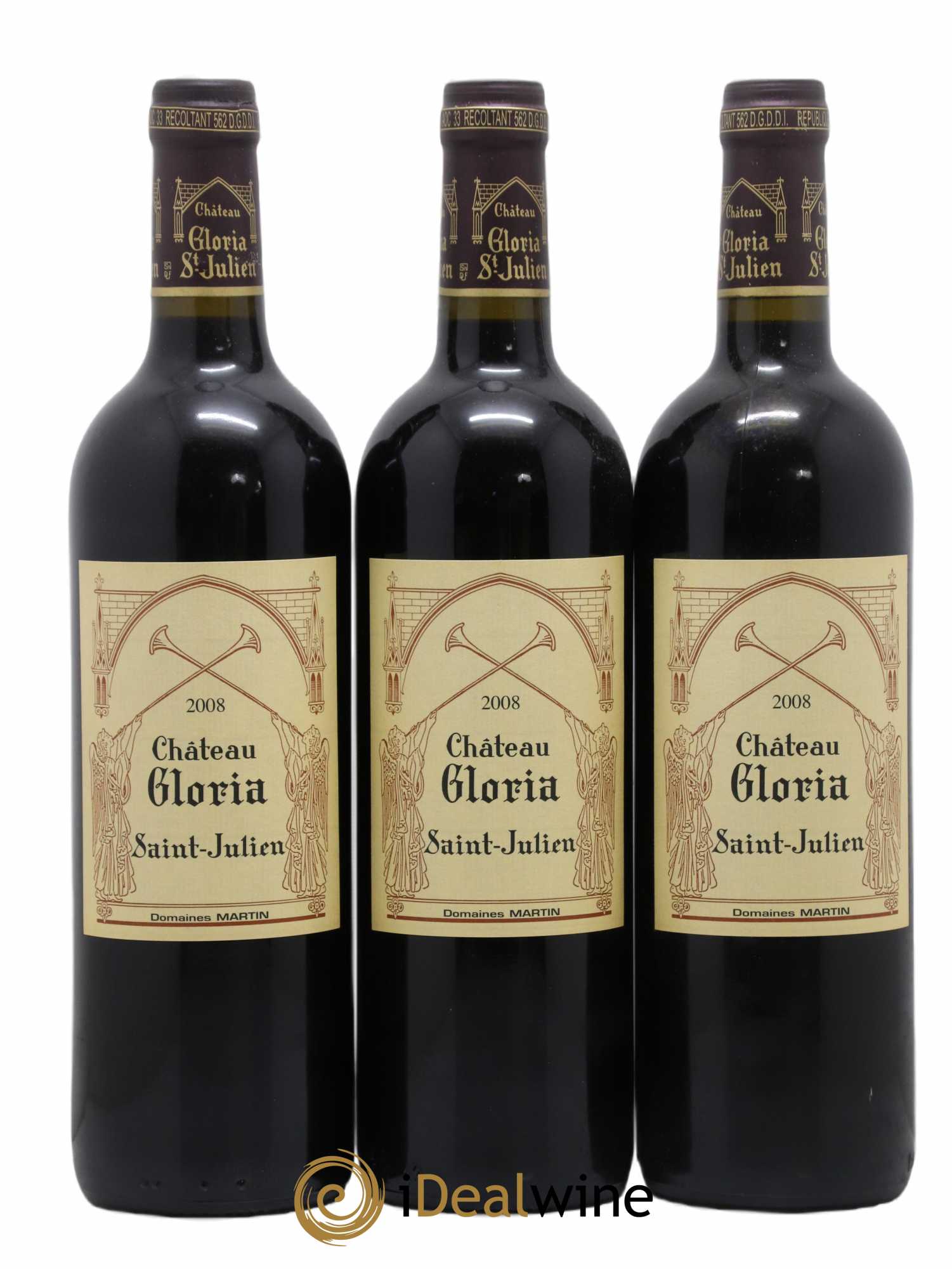 Château Gloria 2008 - Lot de 12 bouteilles - 4