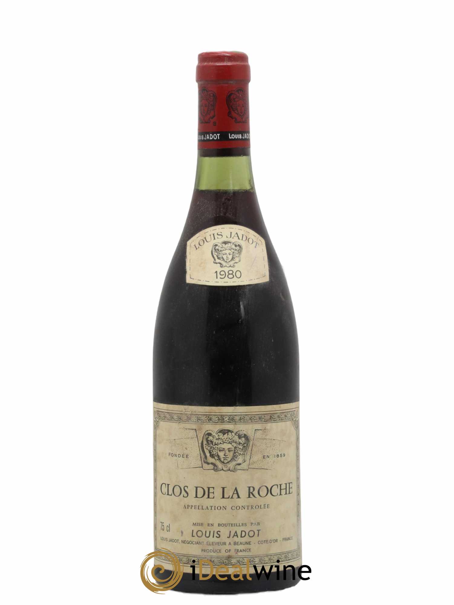 Clos de la Roche Grand Cru Maison Louis Jadot 1980 - Lot de 1 bouteille - 0