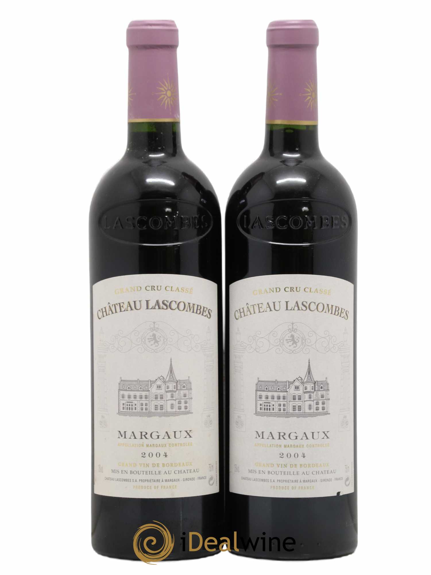Château Lascombes 2ème Grand Cru Classé 2004 - Lot de 2 bouteilles - 0