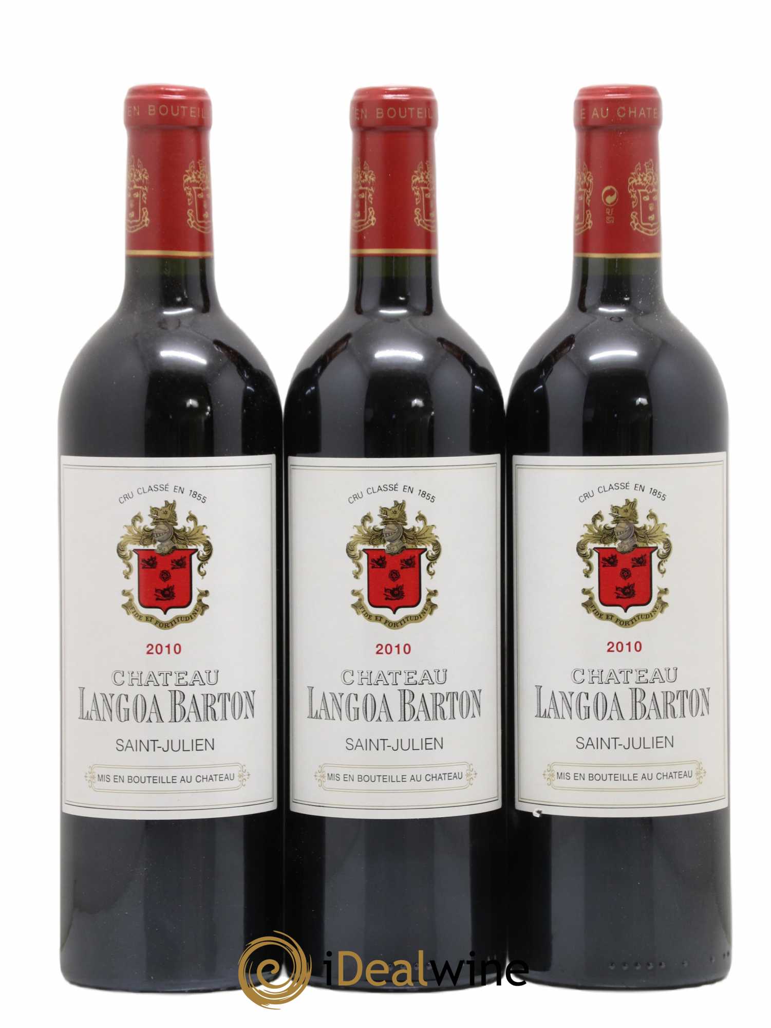 Château Langoa Barton 3ème Grand Cru Classé 2010 - Lot de 12 bouteilles - 1