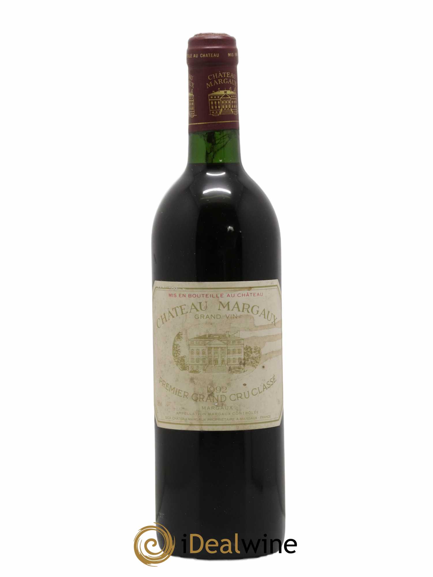 Château Margaux 1er Grand Cru Classé 1992 - Lot de 1 bouteille - 0