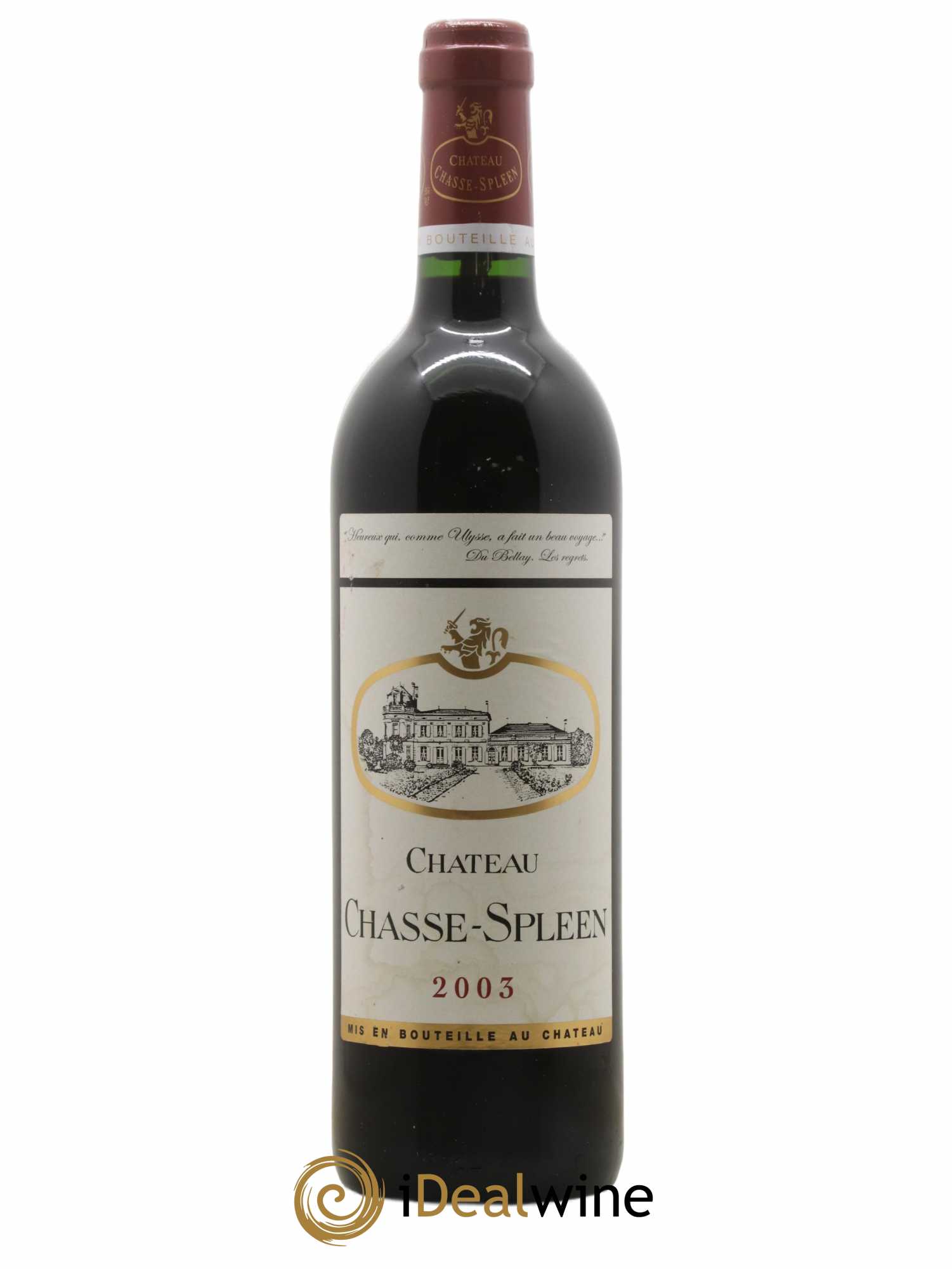 Château Chasse Spleen 2003 - Lot de 1 bouteille - 0