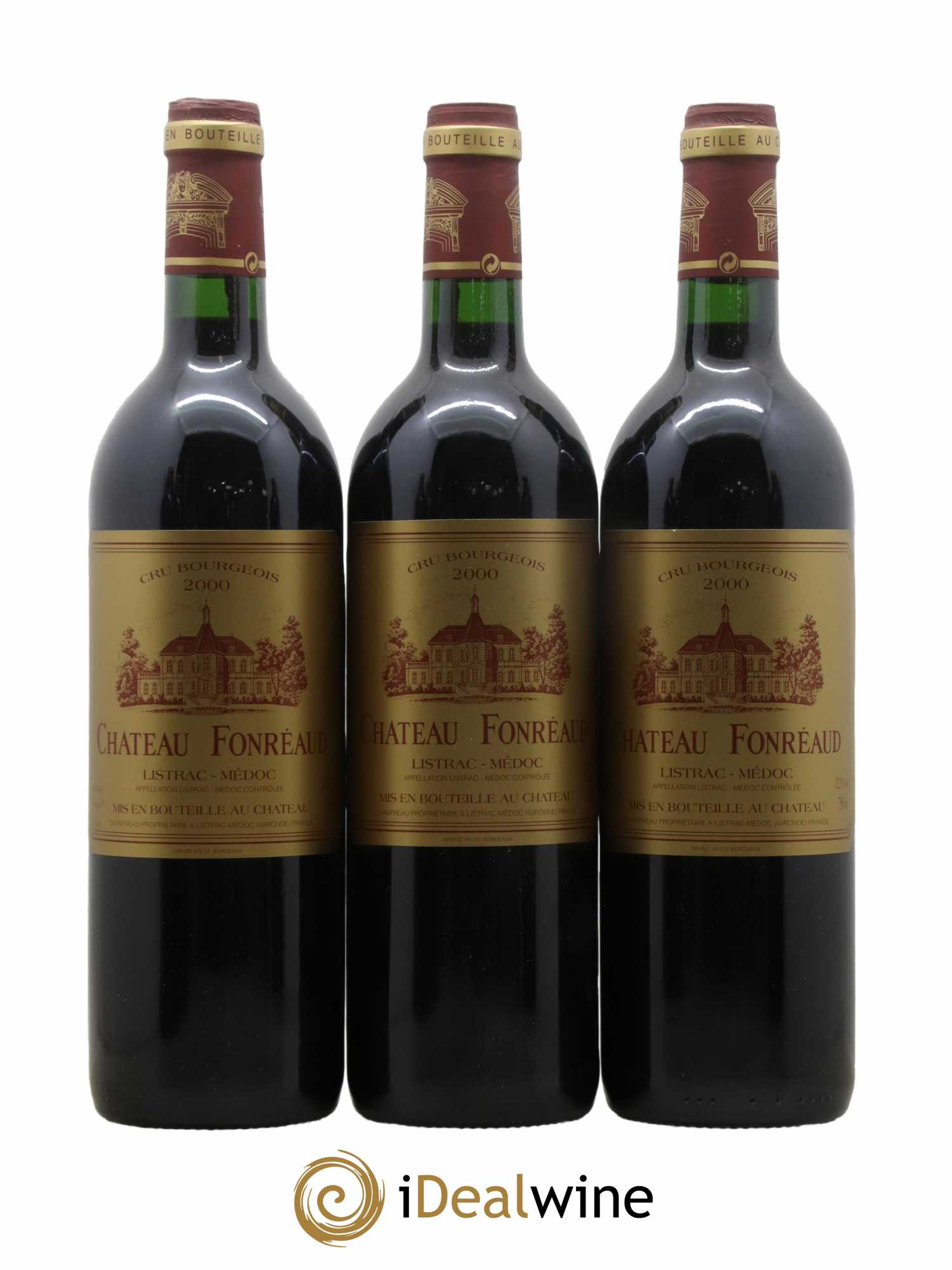 Château Fonréaud Cru Bourgeois 2000 - Lot de 6 bouteilles - 2