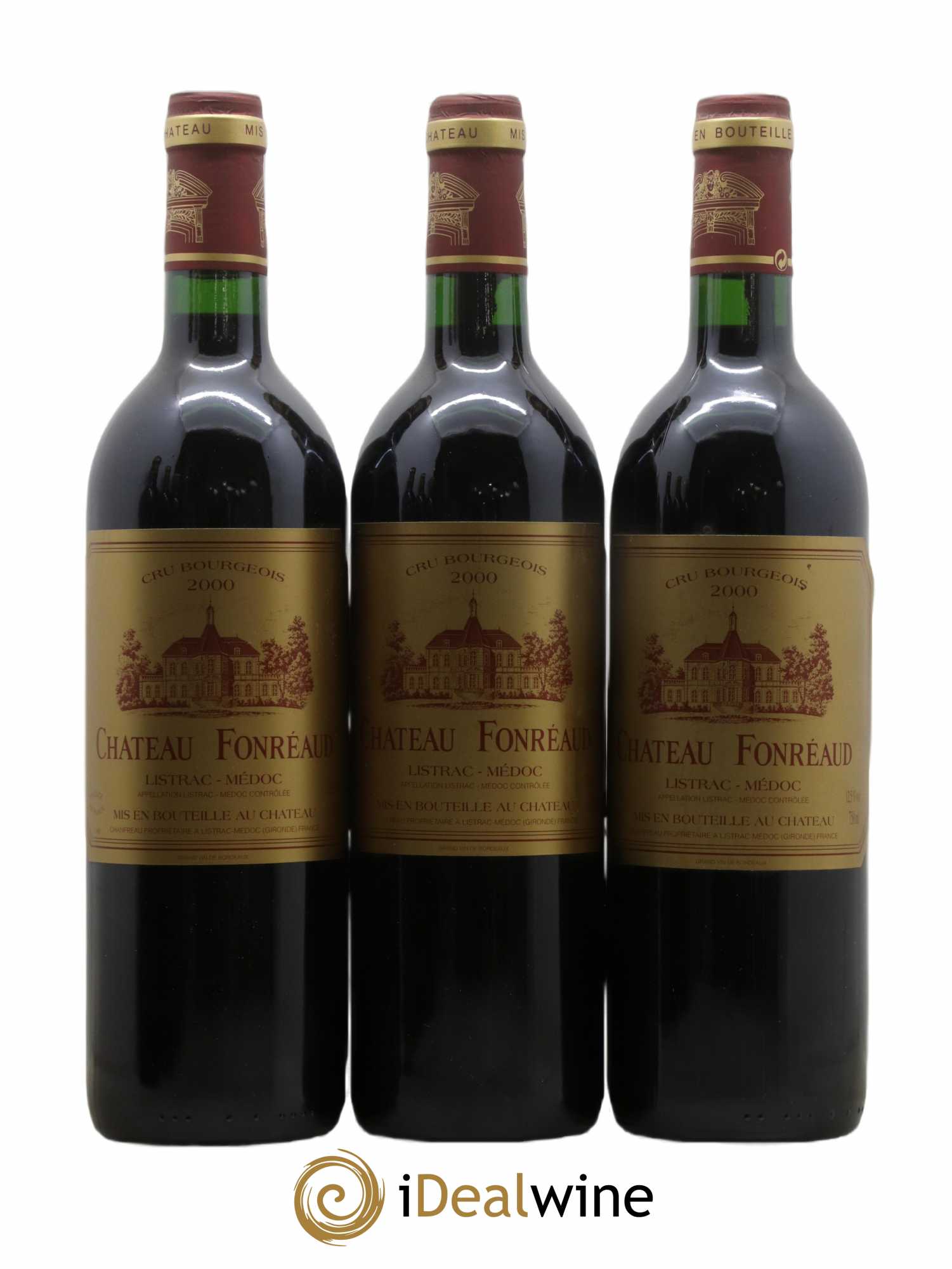 Château Fonréaud Cru Bourgeois 2000 - Lot de 6 bouteilles - 1