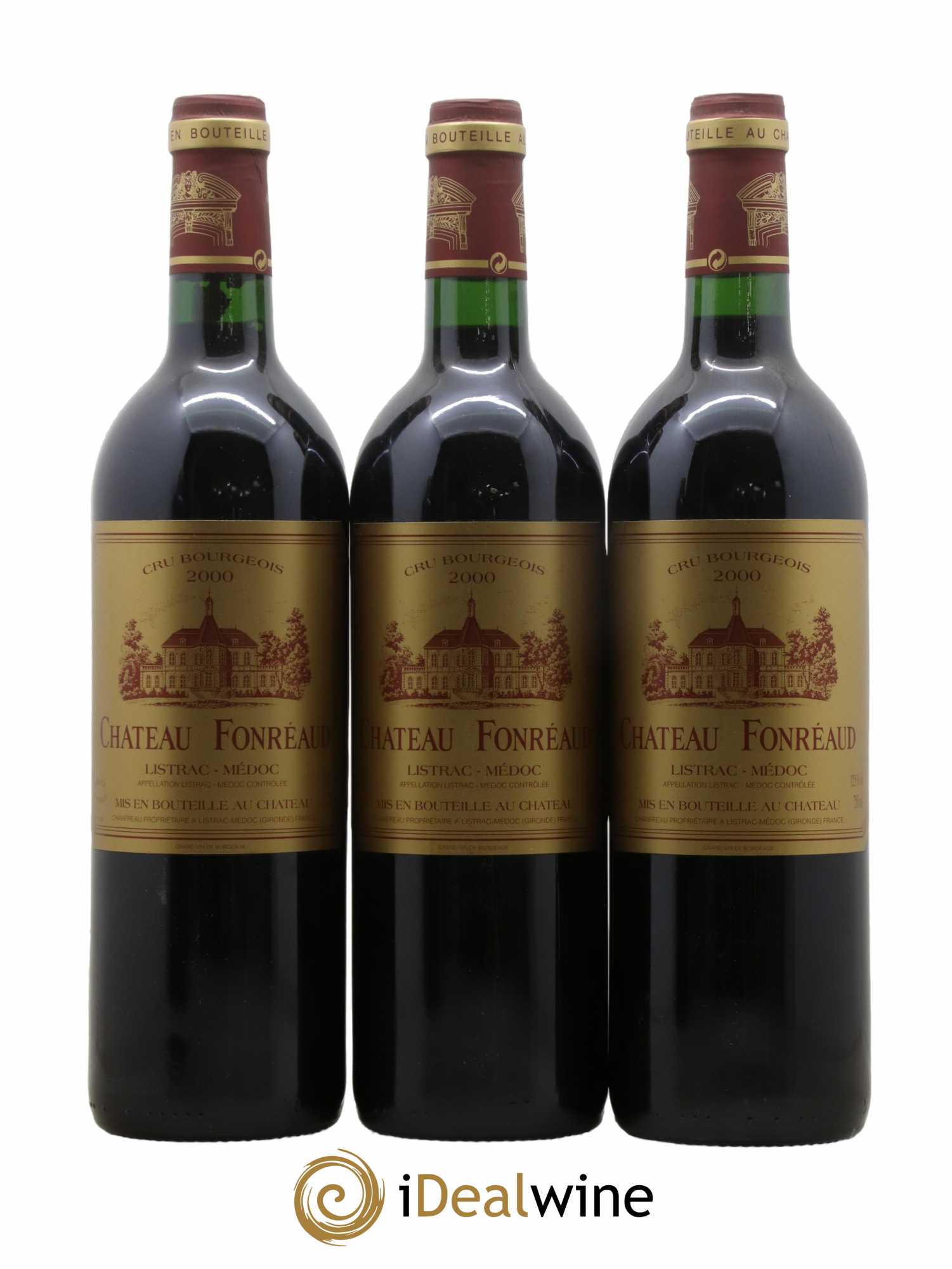 Château Fonréaud Cru Bourgeois 2000 - Lot de 6 bouteilles - 2