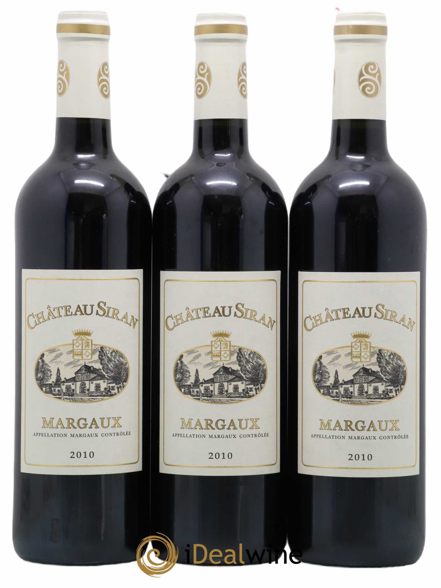 Château Siran 2010 - Lot de 3 bouteilles - 0