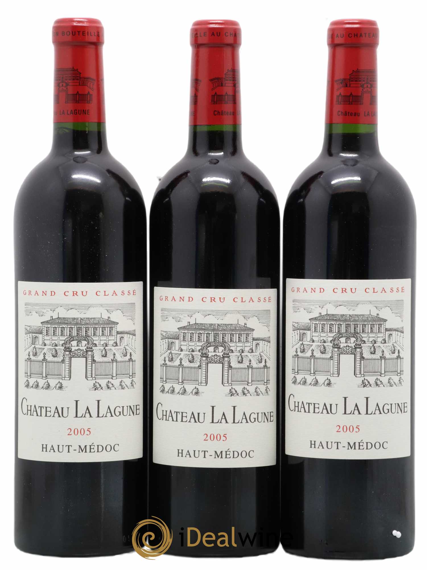 Château la Lagune 3ème Grand Cru Classé 2005 - Lot de 3 bouteilles - 0