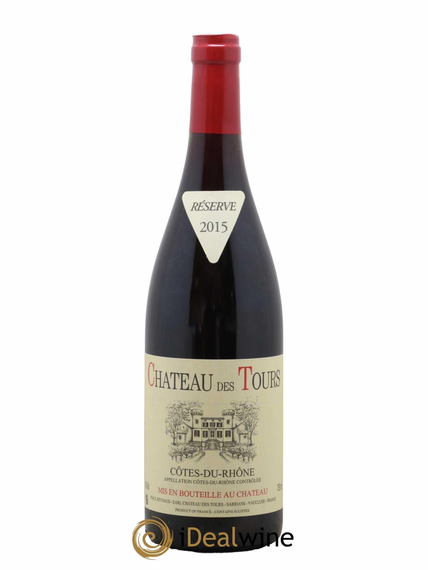 Côtes-du-Rhône Château des Tours Emmanuel Reynaud 2015 - Lot of 1 bottle - 0