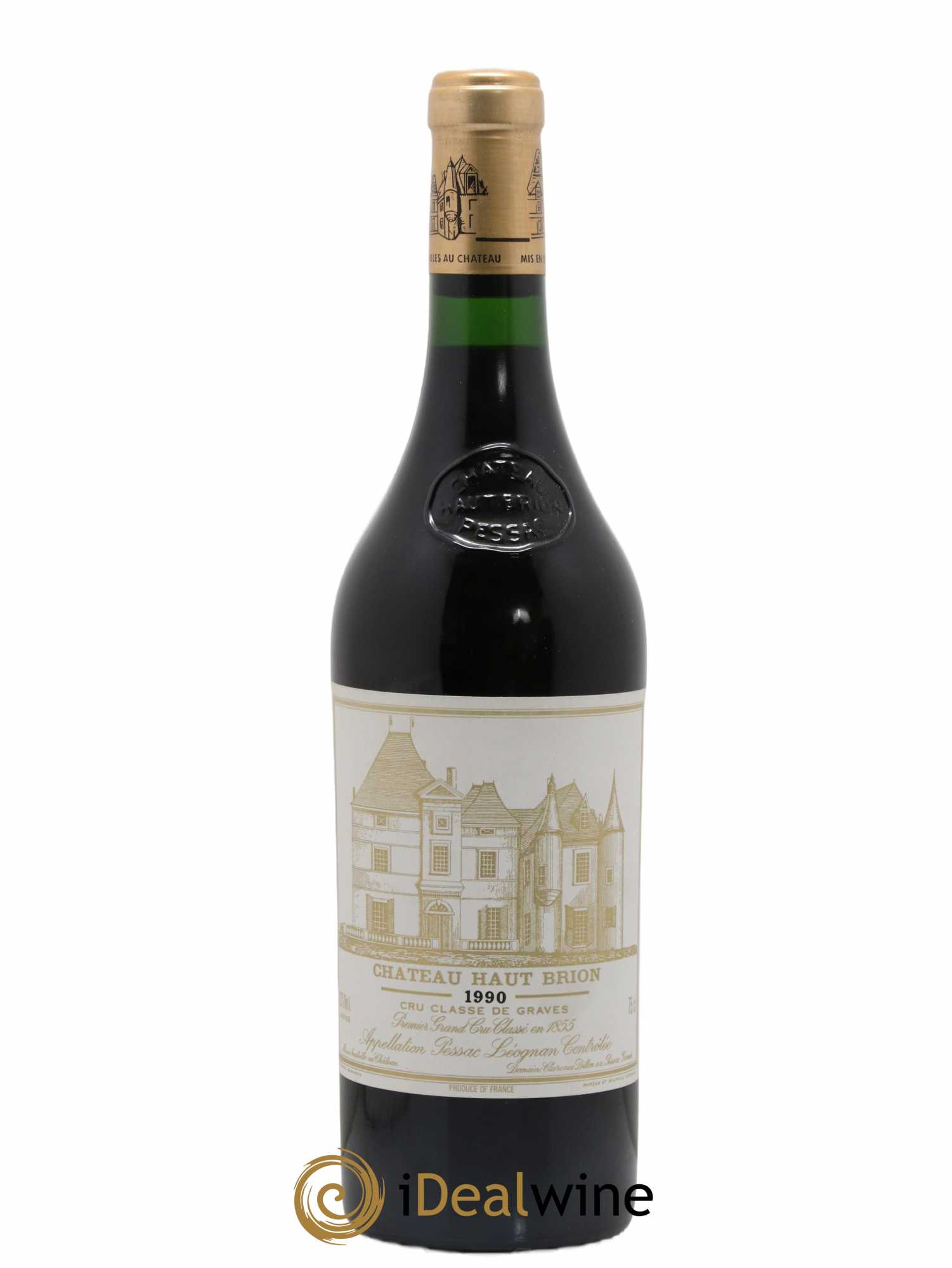 Château Haut Brion 1er Grand Cru Classé 1990 - Lot de 1 bouteille - 0