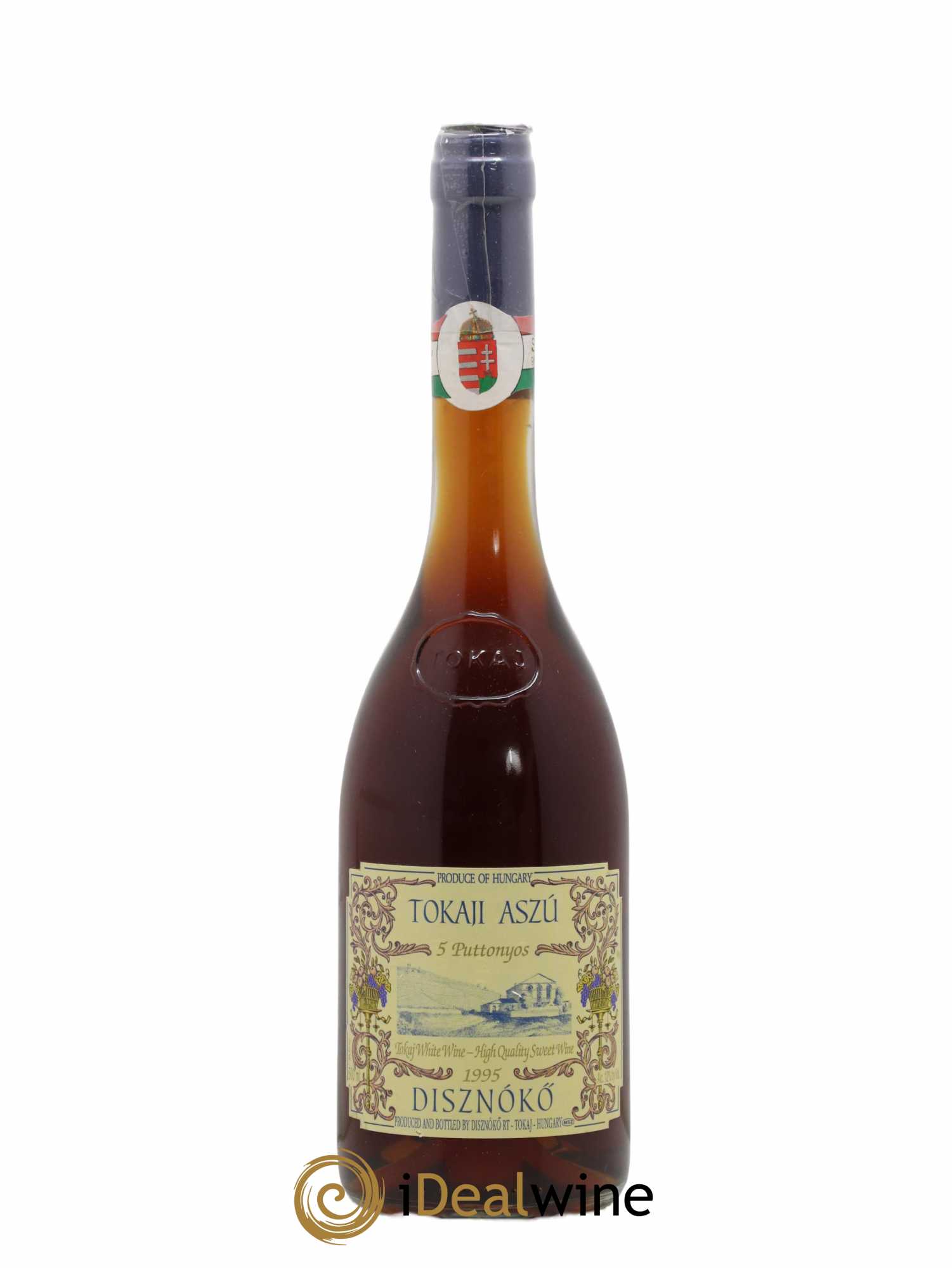 Tokaji Aszu 5 Puttonyos Disznoko (Domaine) 50CL 1995 - Lotto di 1 bottiglia - 0