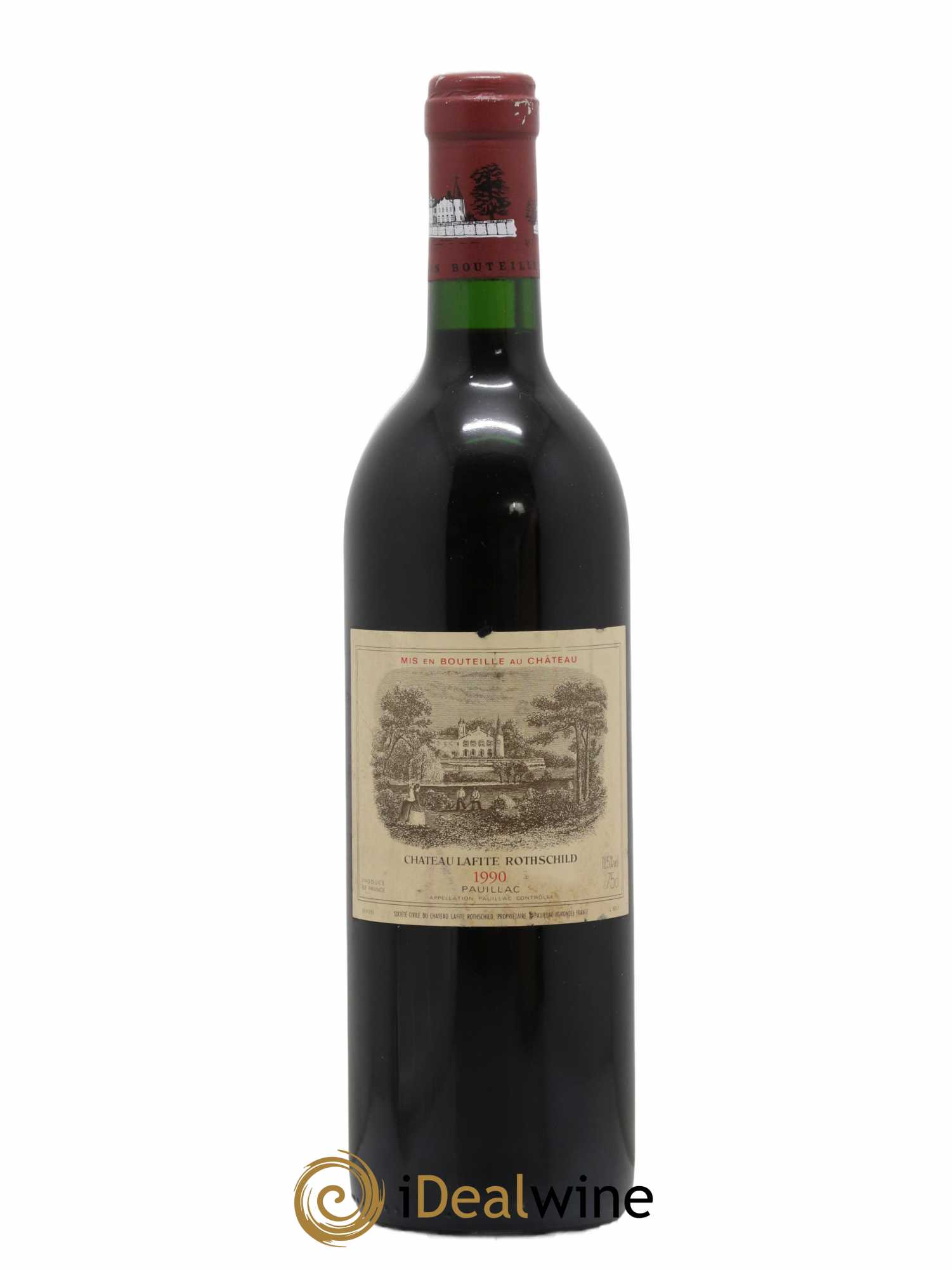Château Lafite Rothschild 1er Grand Cru Classé 1990 - Lot de 1 bouteille - 0