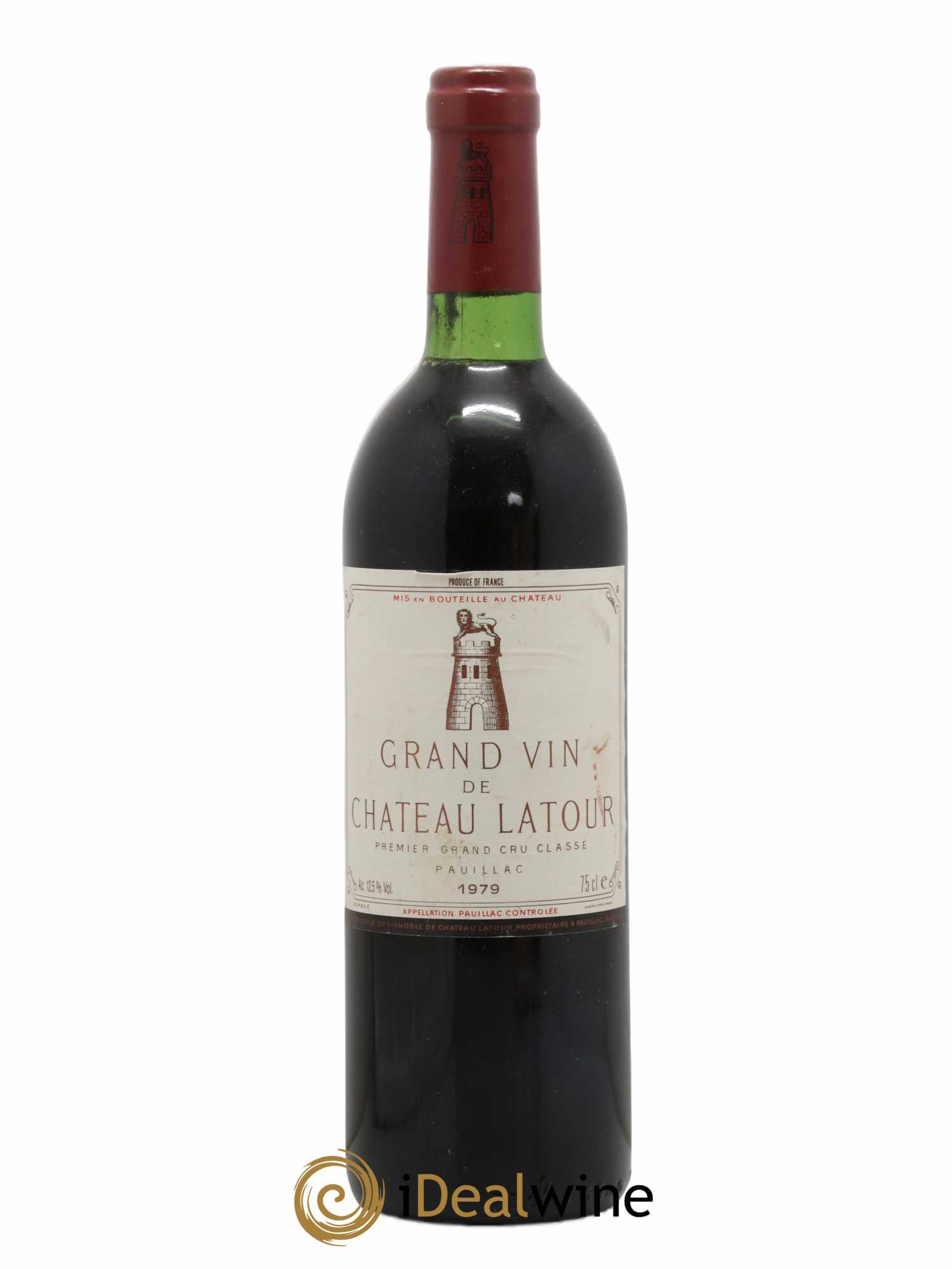 Château Latour 1er Grand Cru Classé 1979 - Lot de 1 bouteille - 0