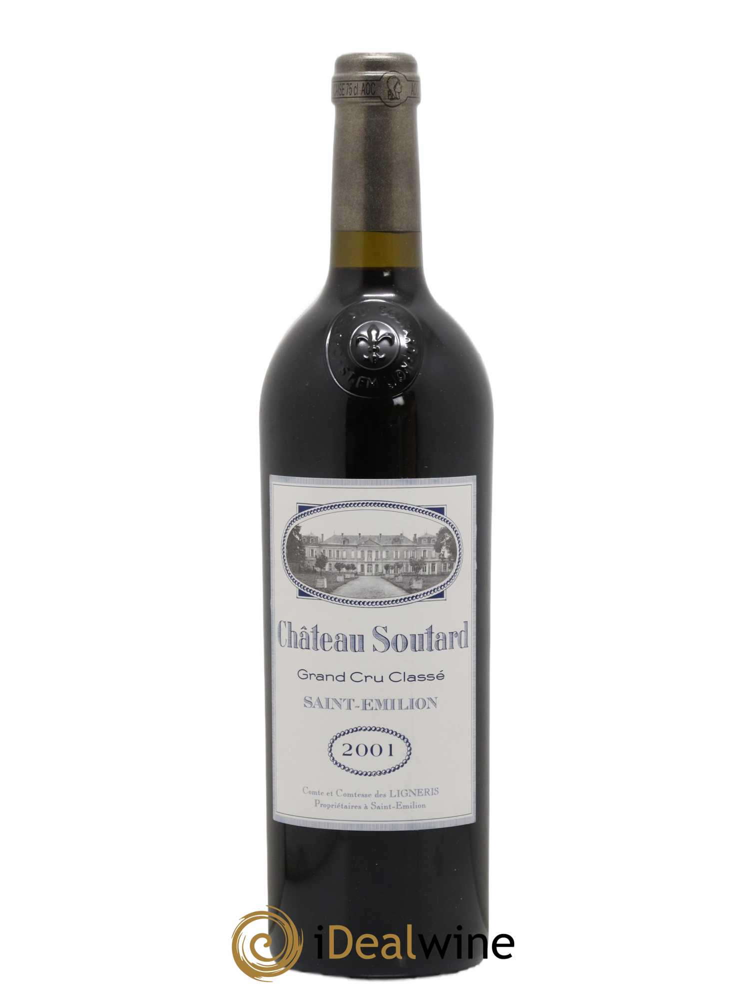 Château Soutard Grand Cru Classé 2001 - Lot de 1 bouteille - 0