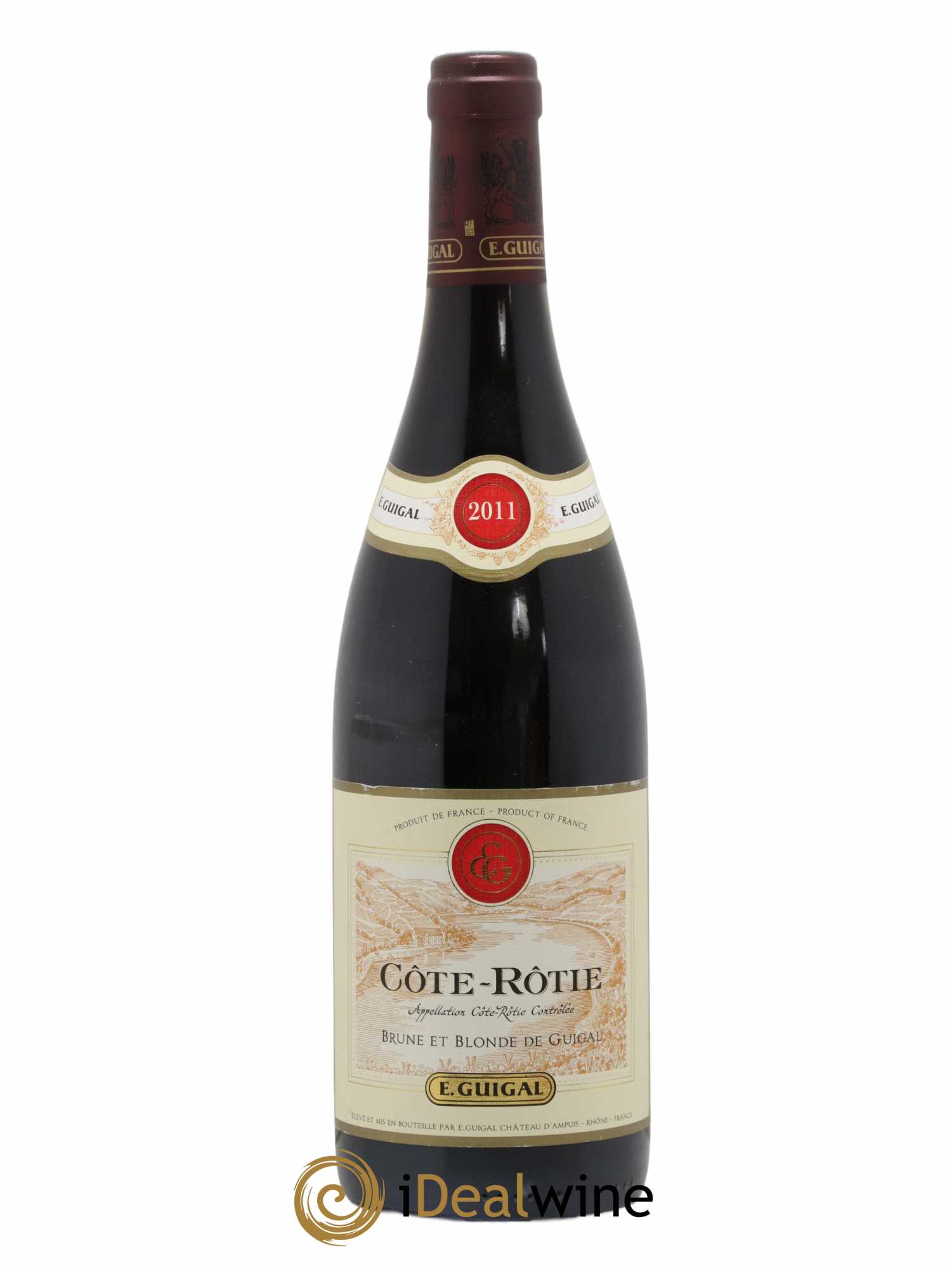 Côte-Rôtie Côtes Brune et Blonde Guigal 2011 - Lot de 1 bouteille - 0